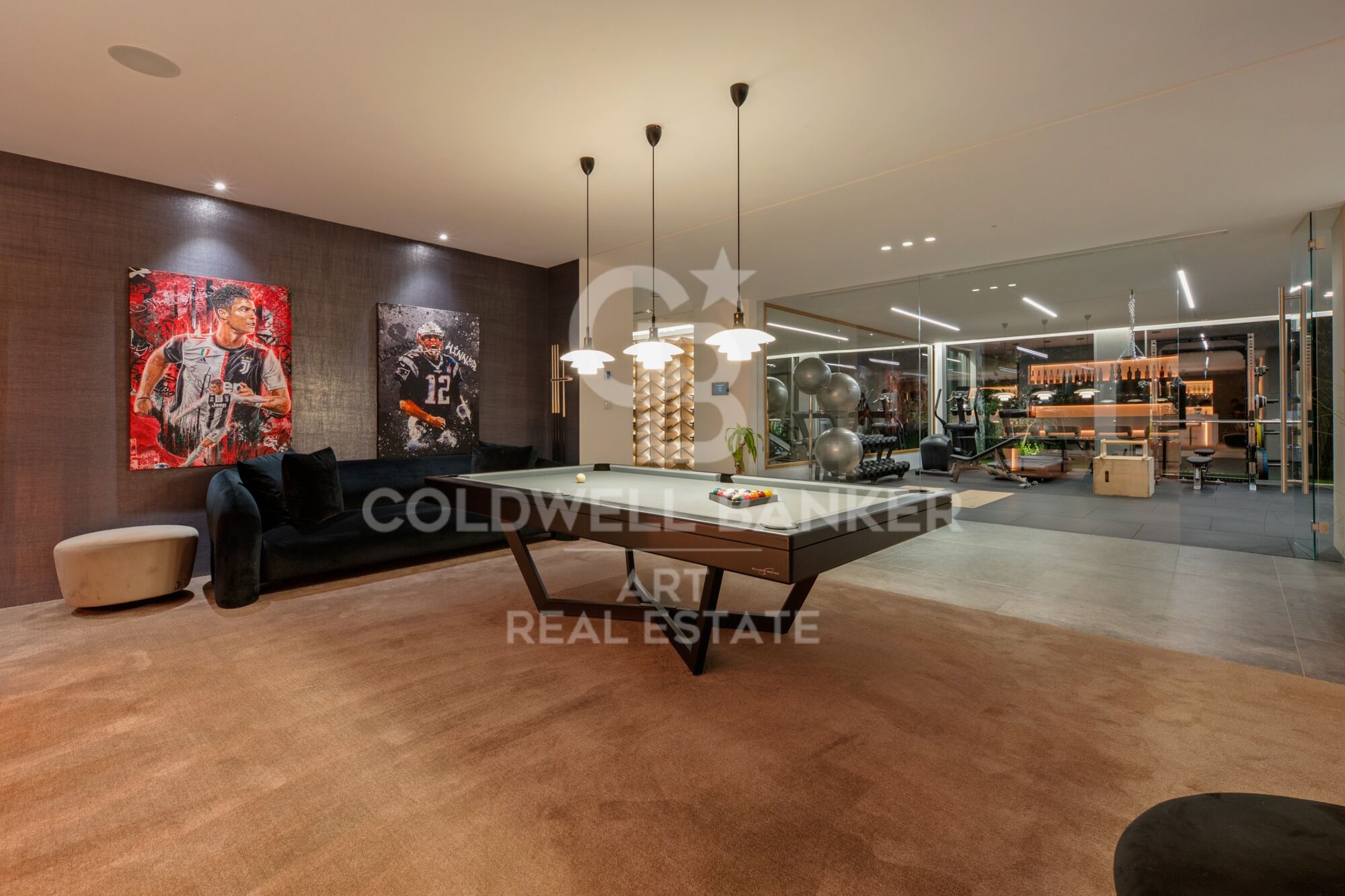 Exclusiva residencia contemporánea con vistas al mar en The Hills, La Quinta