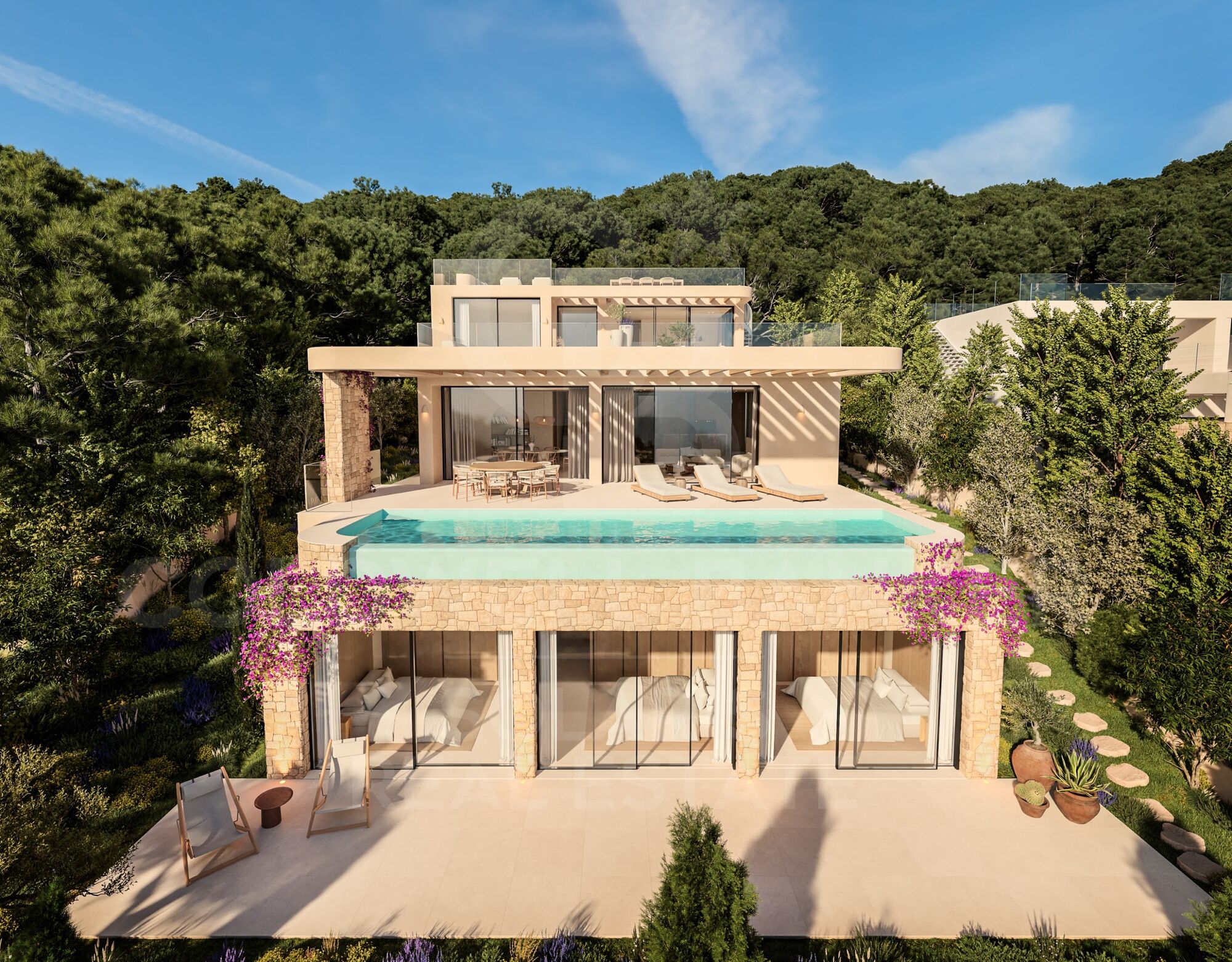 PURE IBIZA RESIDENCES - 8 Villas de Lujo en Santa Eulària des Riu, Ibiza.
