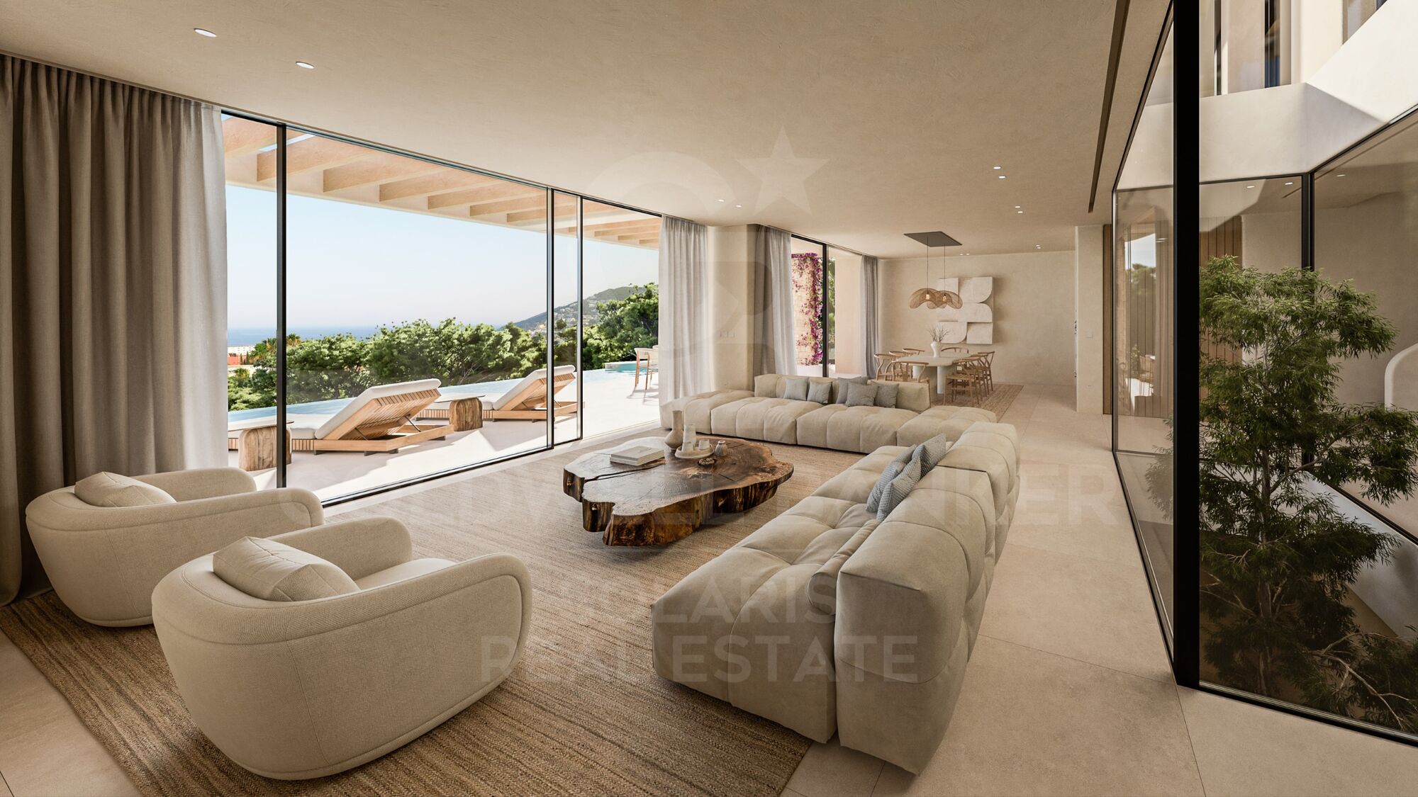 PURE IBIZA RESIDENCES - 8 Villas de Lujo en Santa Eulària des Riu, Ibiza.