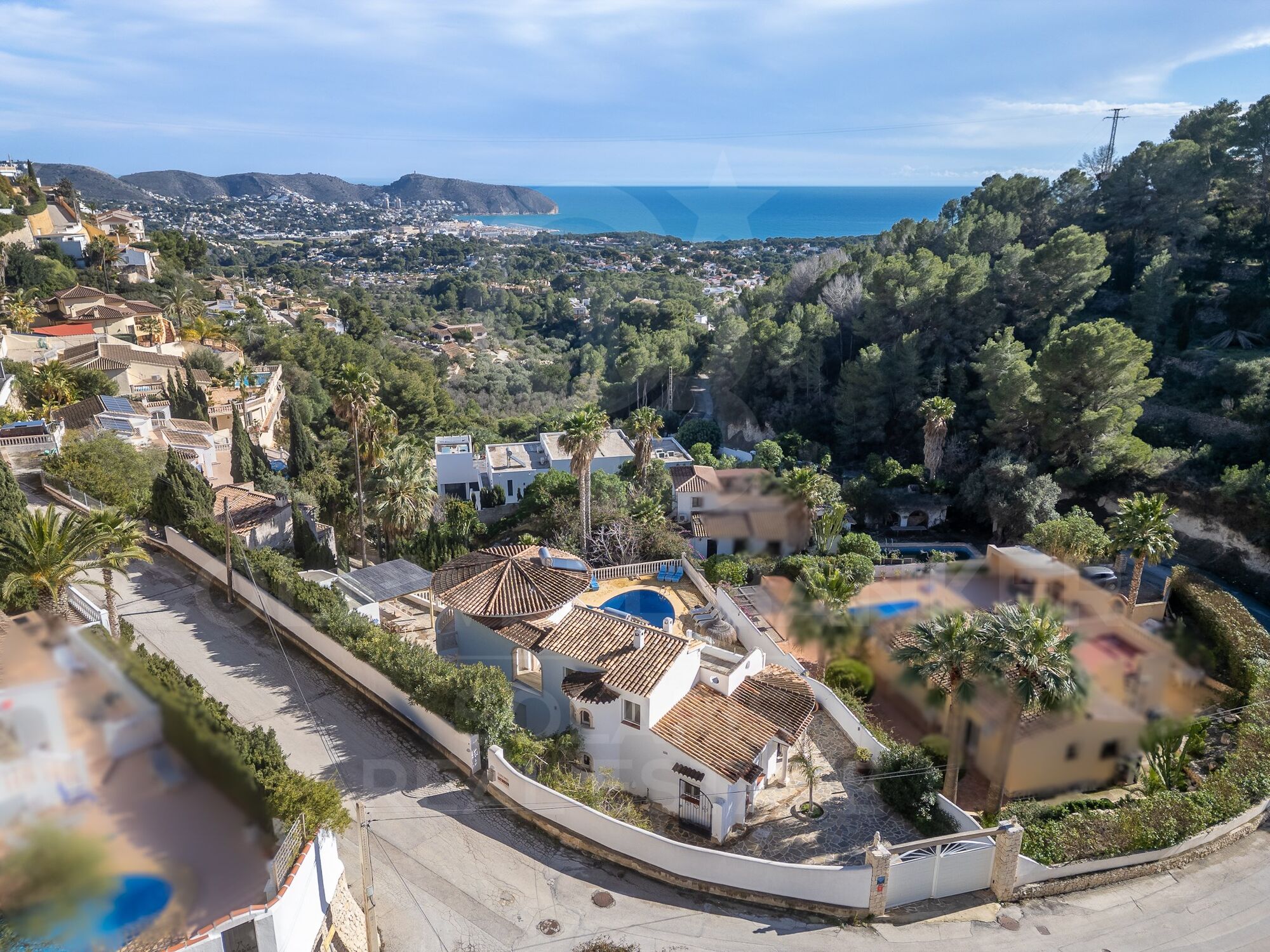 Villa de 5 chambres avec vue sur la mer à Benimeit, Moraira