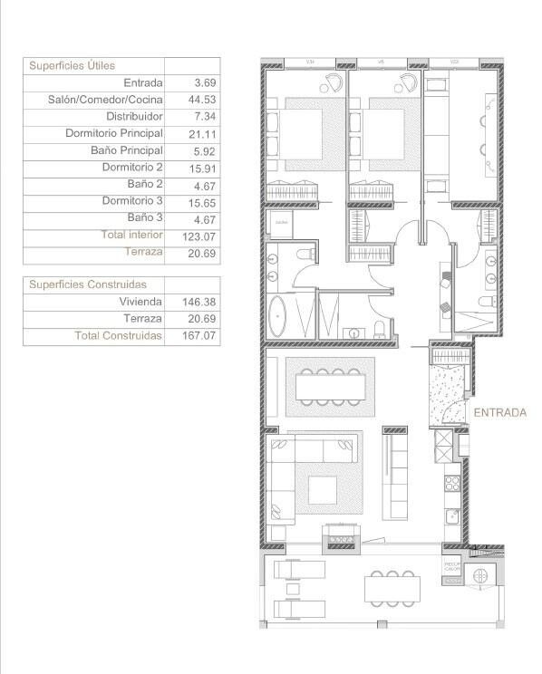 Apartment 3 Bedrooms Sale Canillo