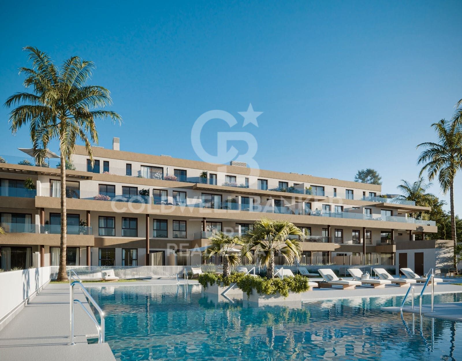 Fantastic apartments and penthouses of new construction with sea views in Mijas Costa