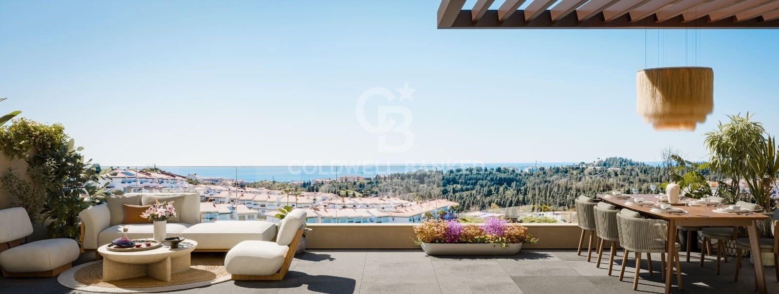 Fantastic apartments and penthouses of new construction with sea views in Mijas Costa