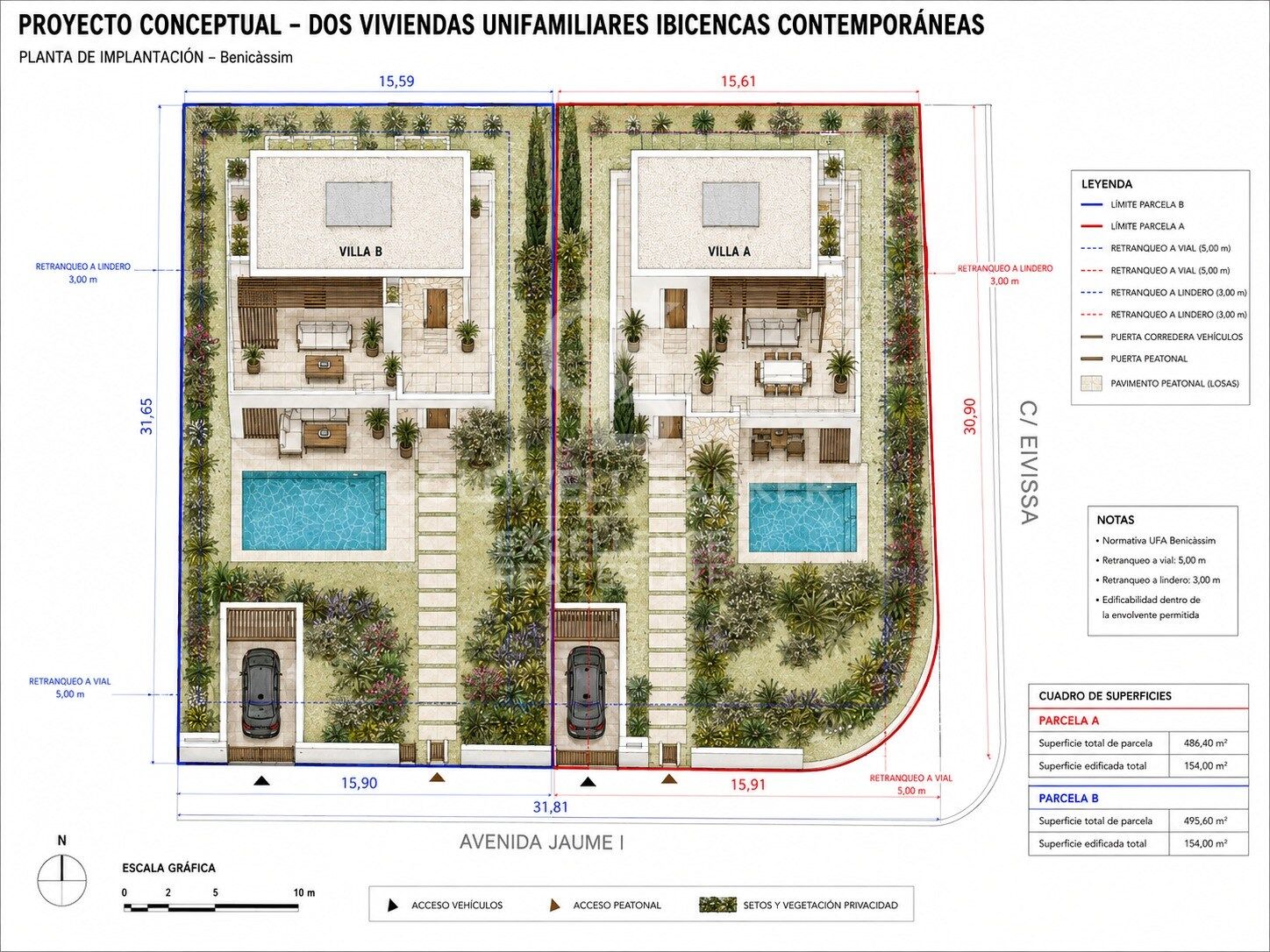 Oportunidad de inversión: parcela desde 400 m² junto al mar en Benicàssim