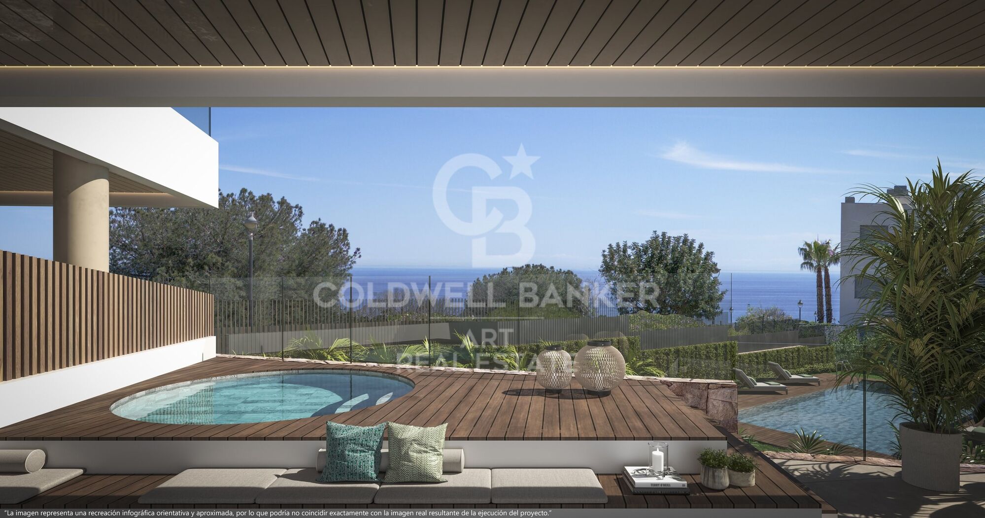 Luxury apartment with sea views in Cabopino
