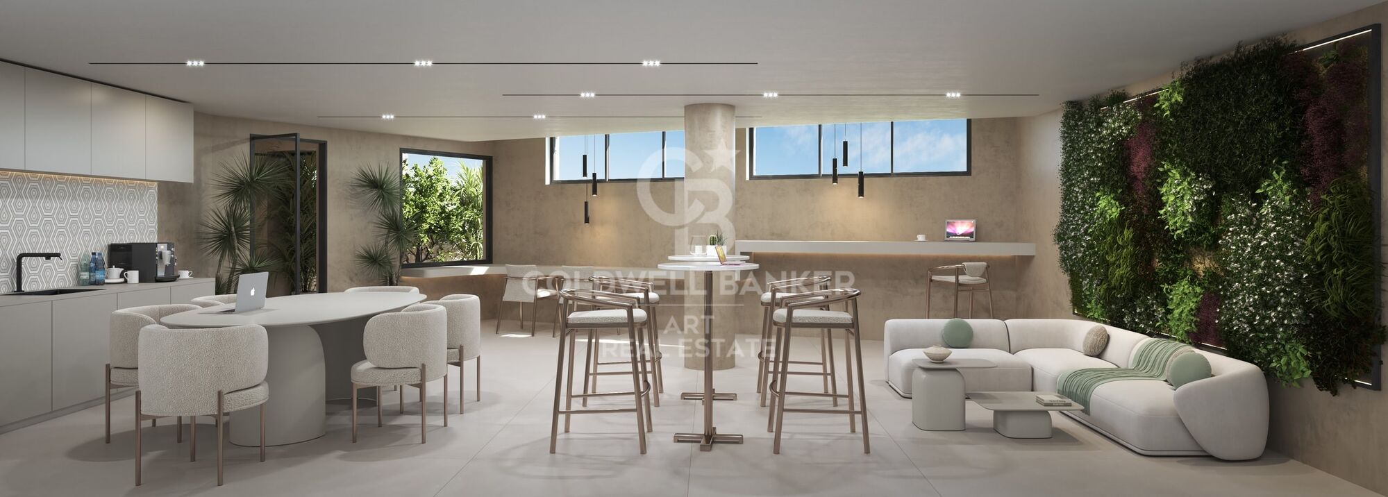 Luxus-Wohnung mit Meerblick in Cabopino