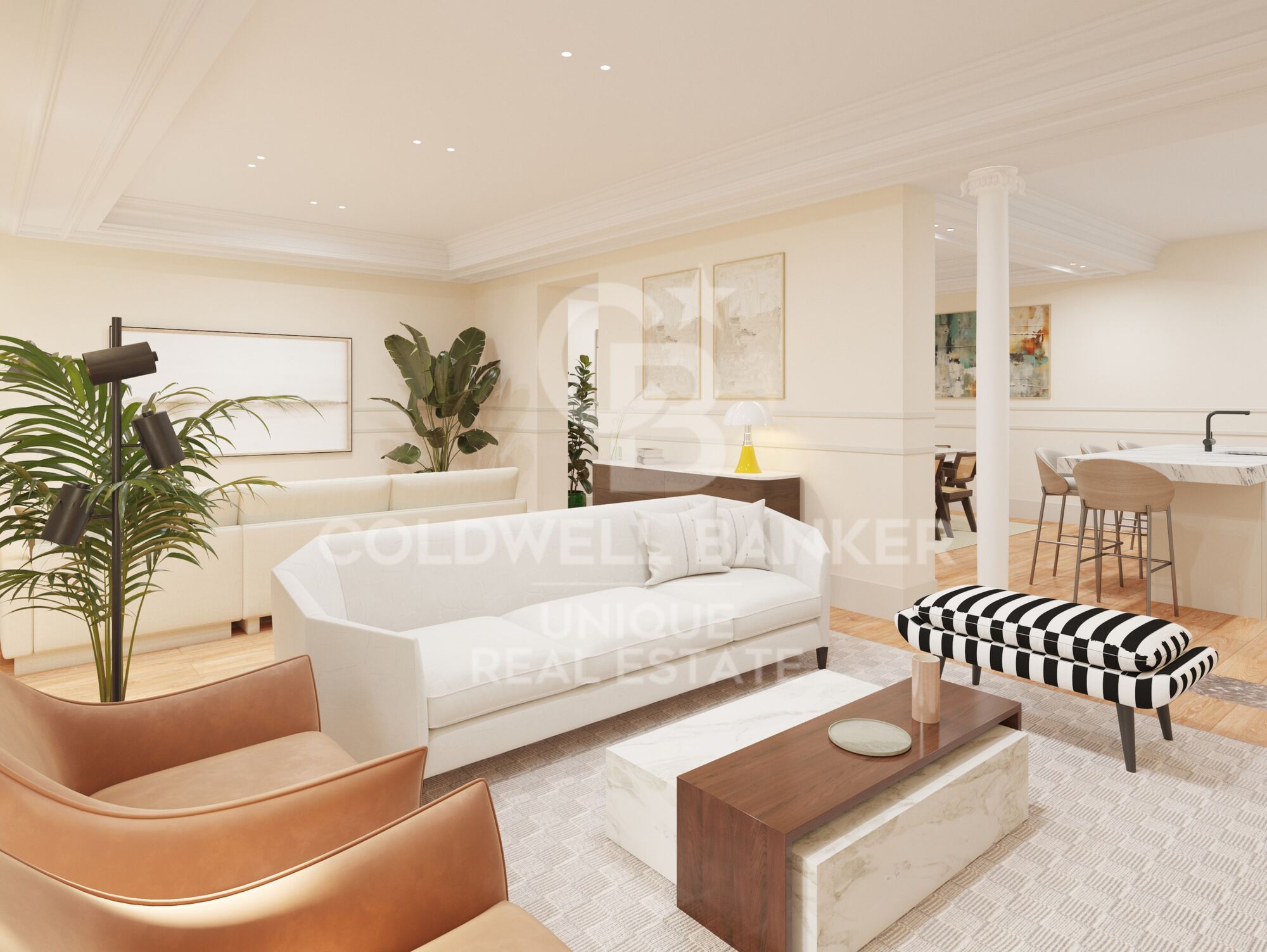 Exterior renovated apartment with storage room in Chamberí, Madrid