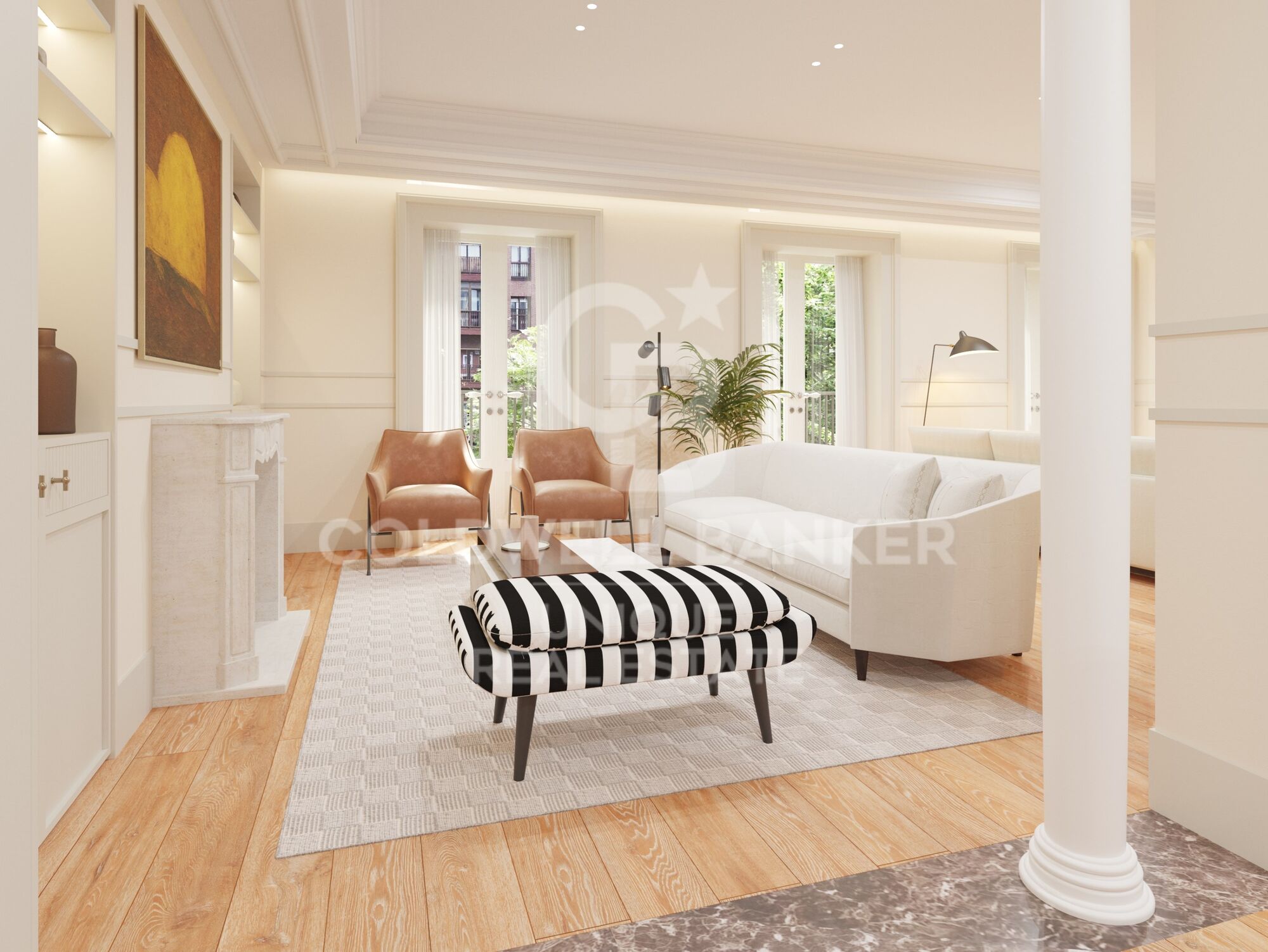 Exterior renovated apartment with storage room in Chamberí, Madrid