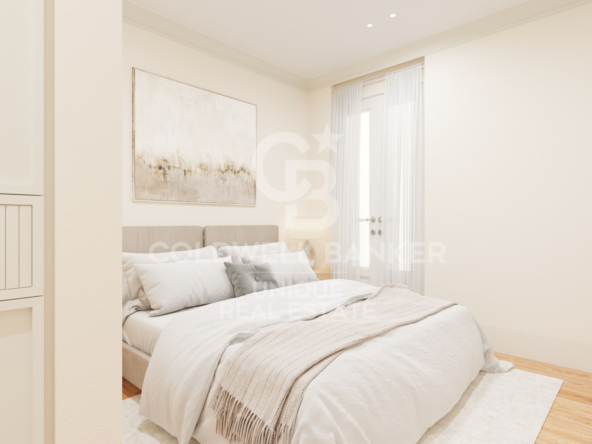 Exterior renovated apartment with storage room in Chamberí, Madrid