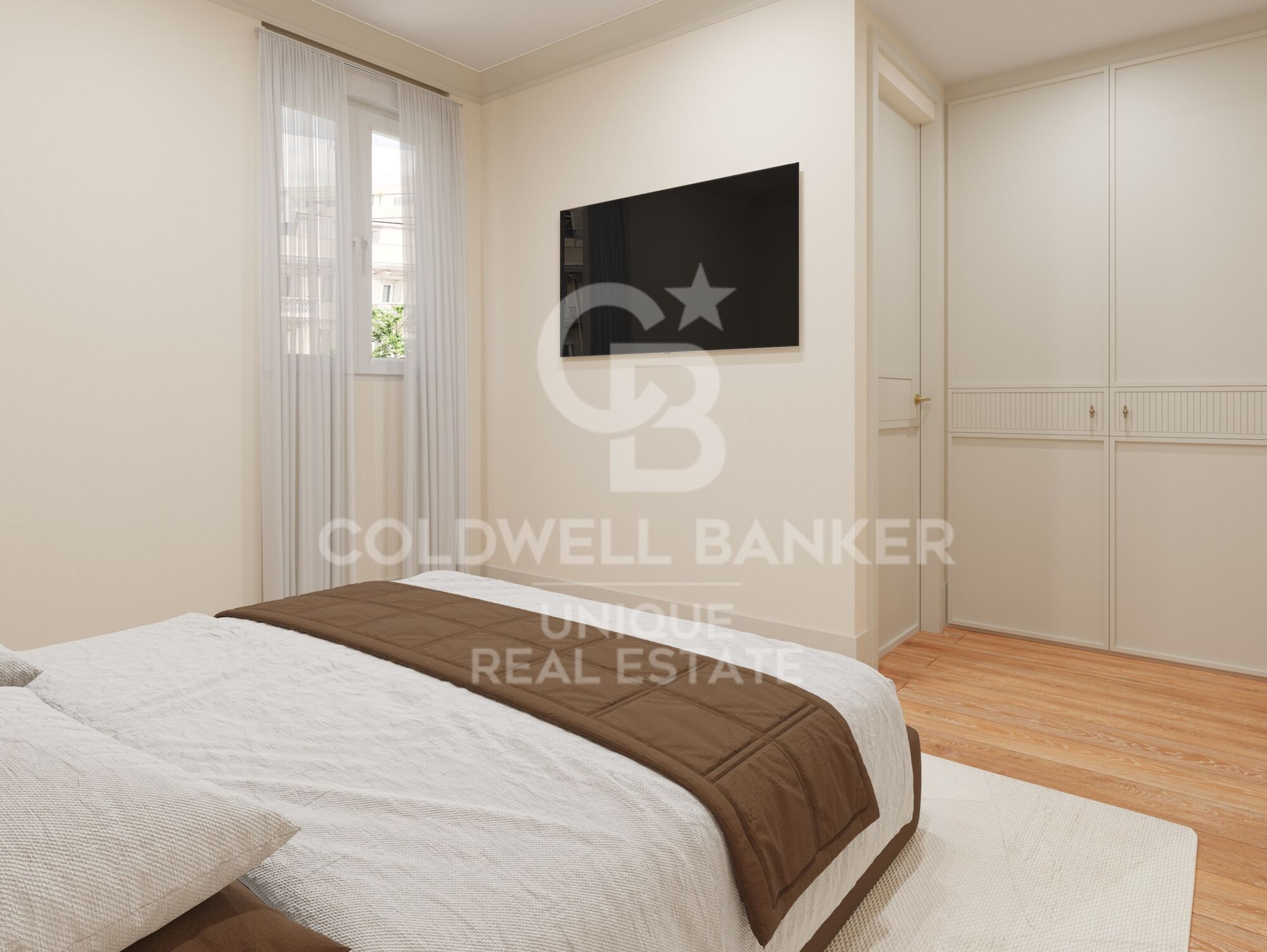 Exterior renovated apartment with storage room in Chamberí, Madrid