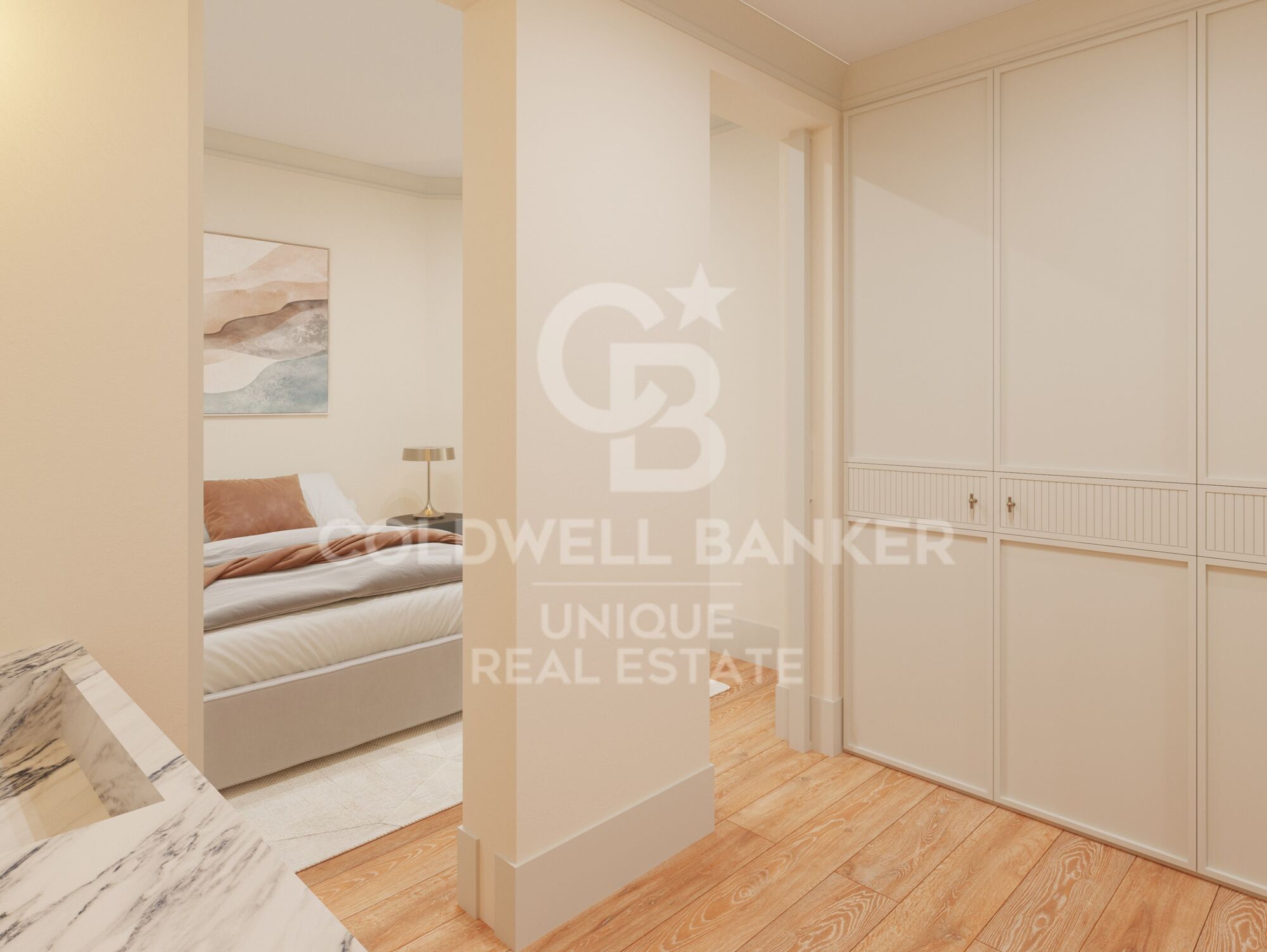 Exterior renovated apartment with storage room in Chamberí, Madrid