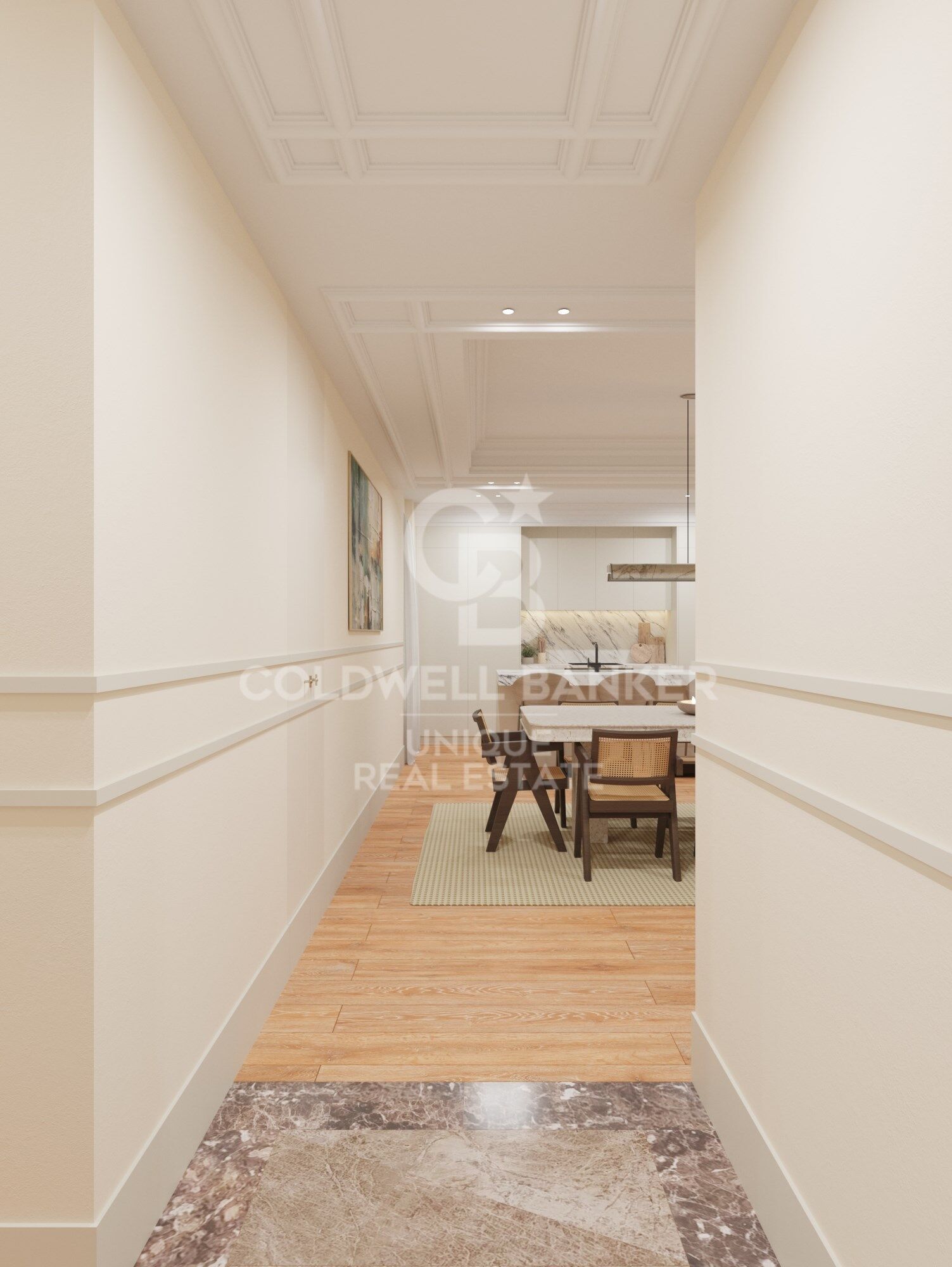 Exterior renovated apartment with storage room in Chamberí, Madrid