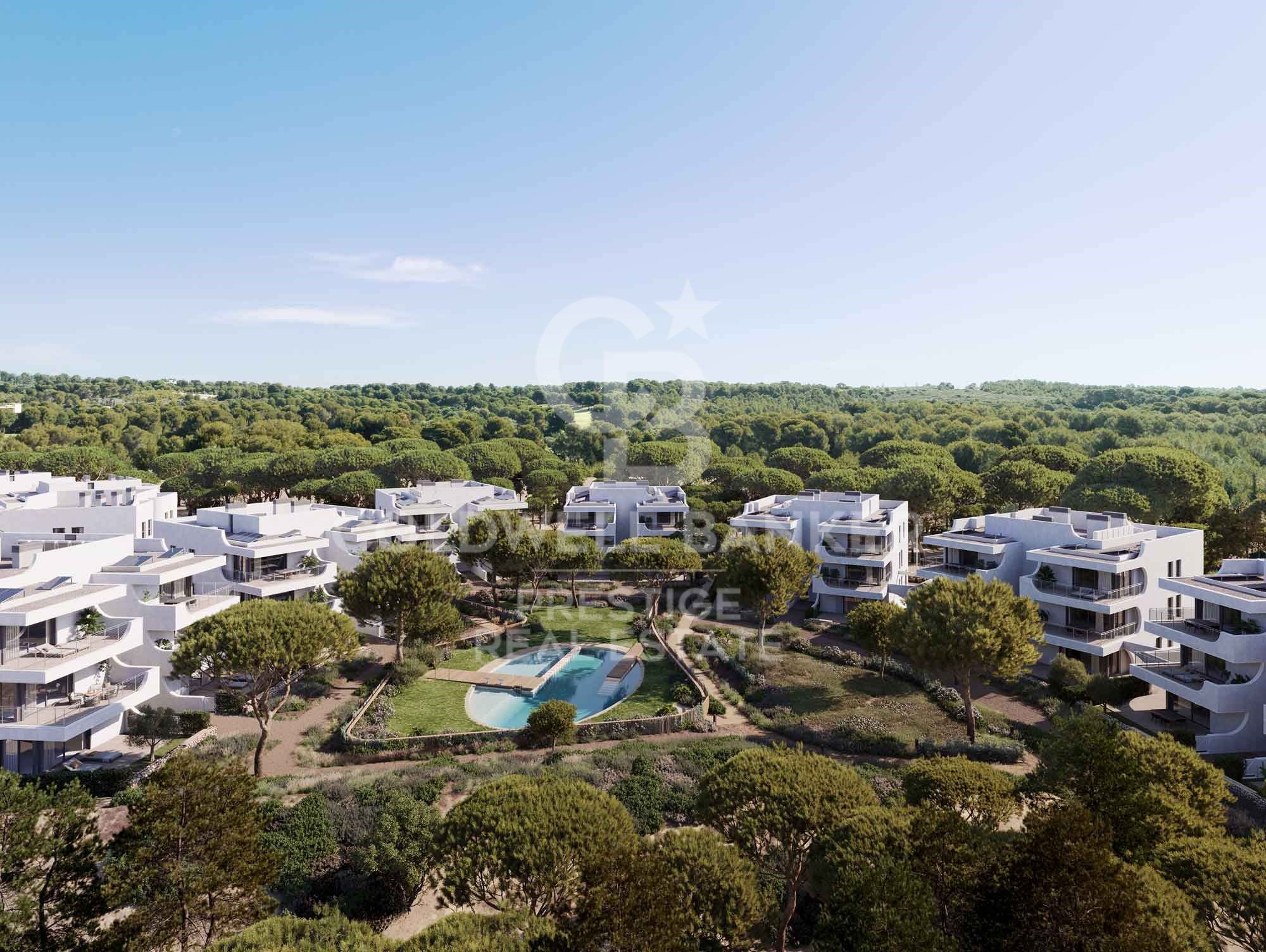 Newly built ground-floor unit in an exclusive seaside resort on the Costa Daurada