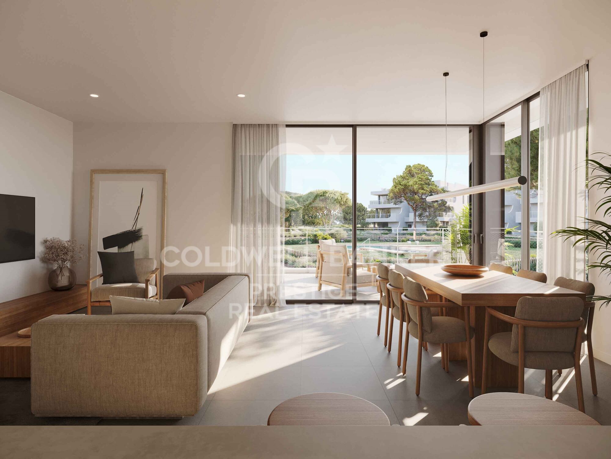 Newly built ground-floor unit in an exclusive seaside resort on the Costa Daurada