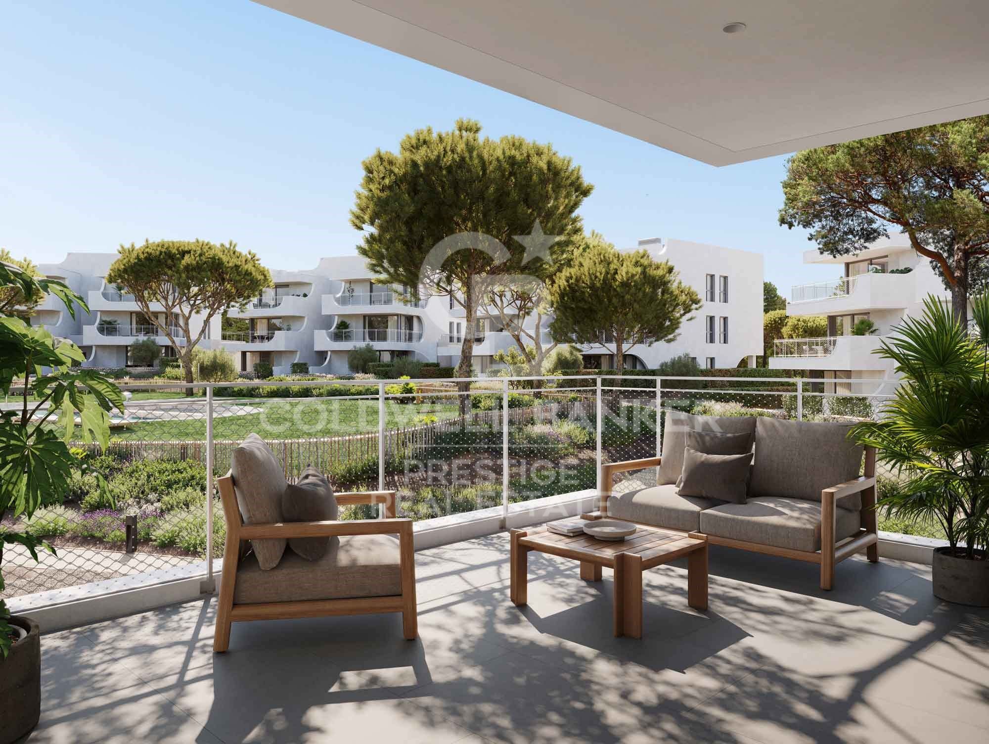 Newly built ground-floor unit in an exclusive seaside resort on the Costa Daurada