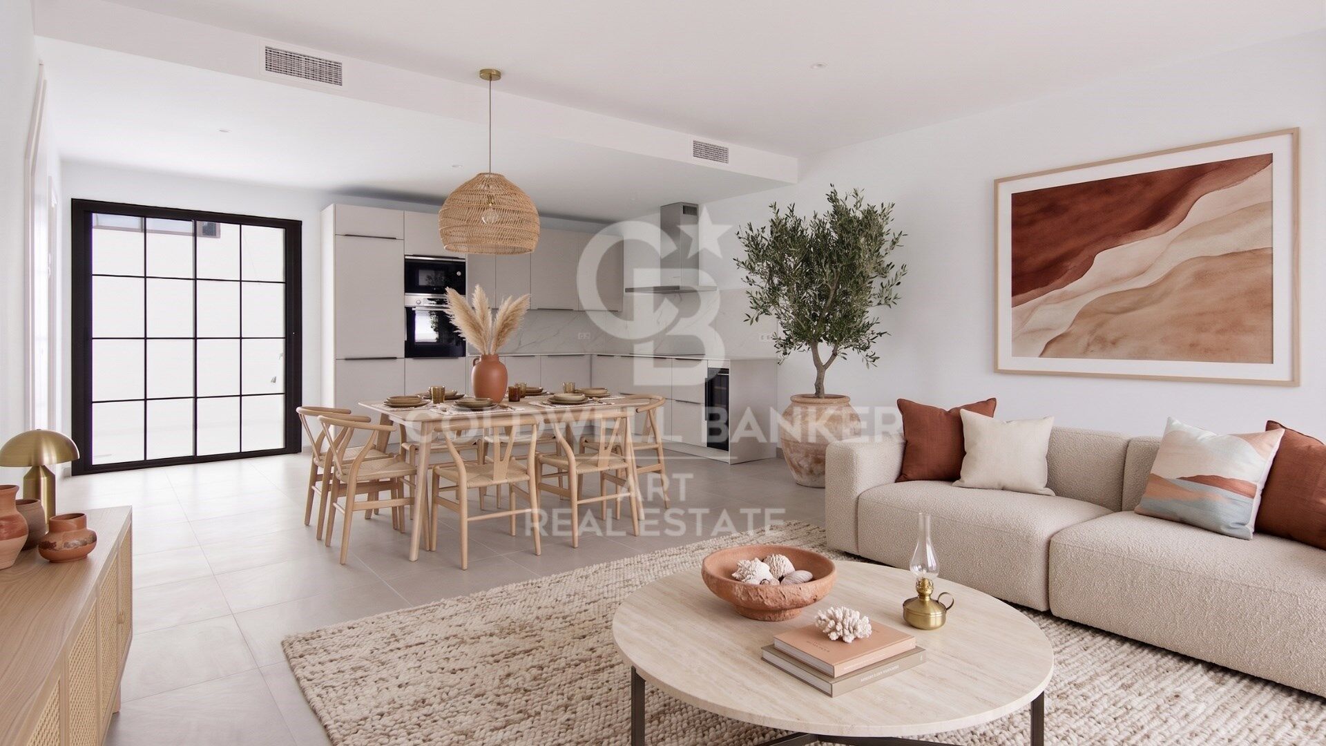 Maisons mitoyennes de style andalou à Estepona