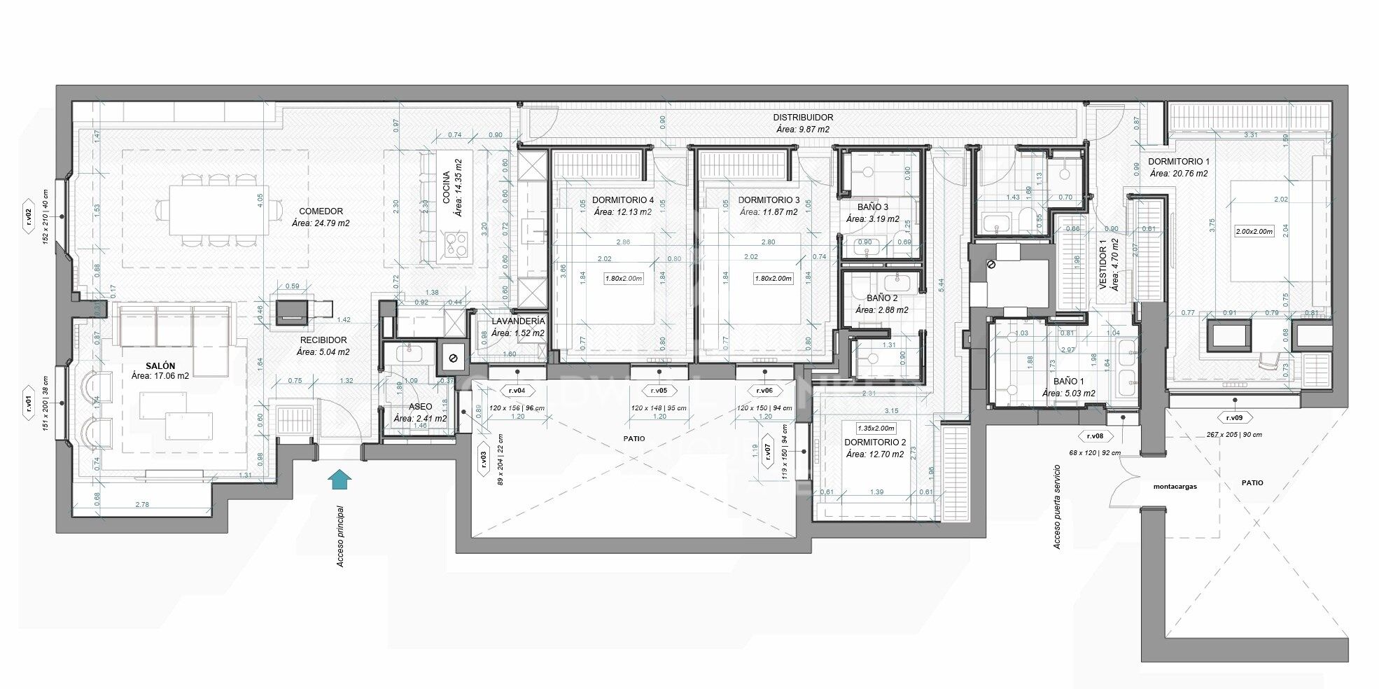 Wohnung 4 Schlafzimmer Verkauf Madrid