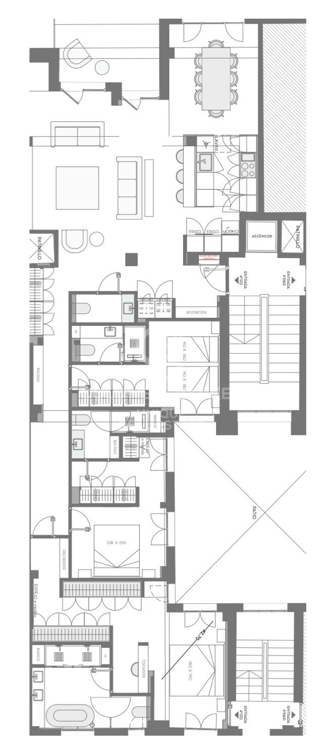 Piso de 3 habitaciones en Lista, Barrio de Salamanca