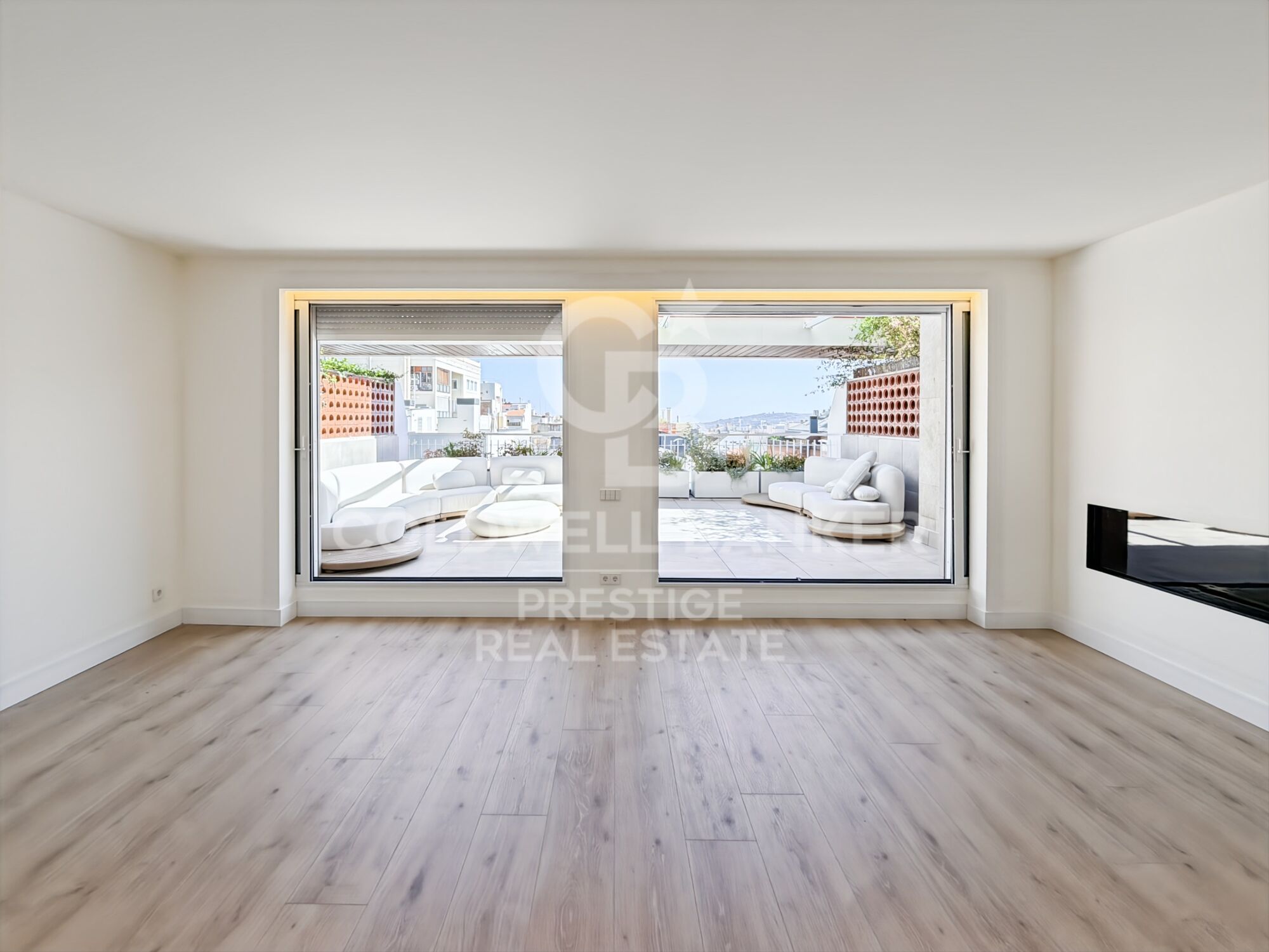 Ático dúplex recién reformado con 90 m² de terrazas y vistas en la Zona Alta de Barcelona
