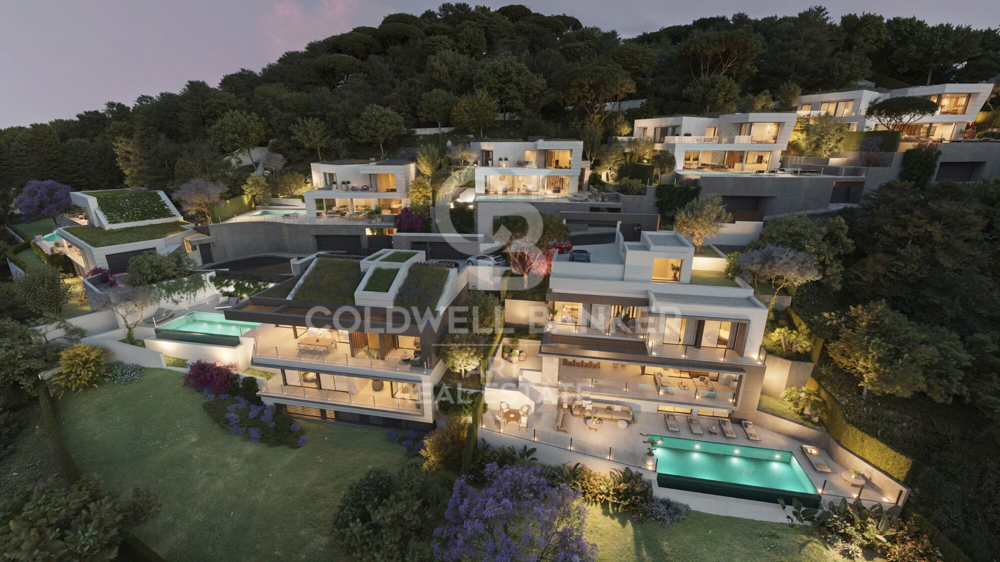 Beautiful modern villas located in Pinares de San Antón- Malaga
