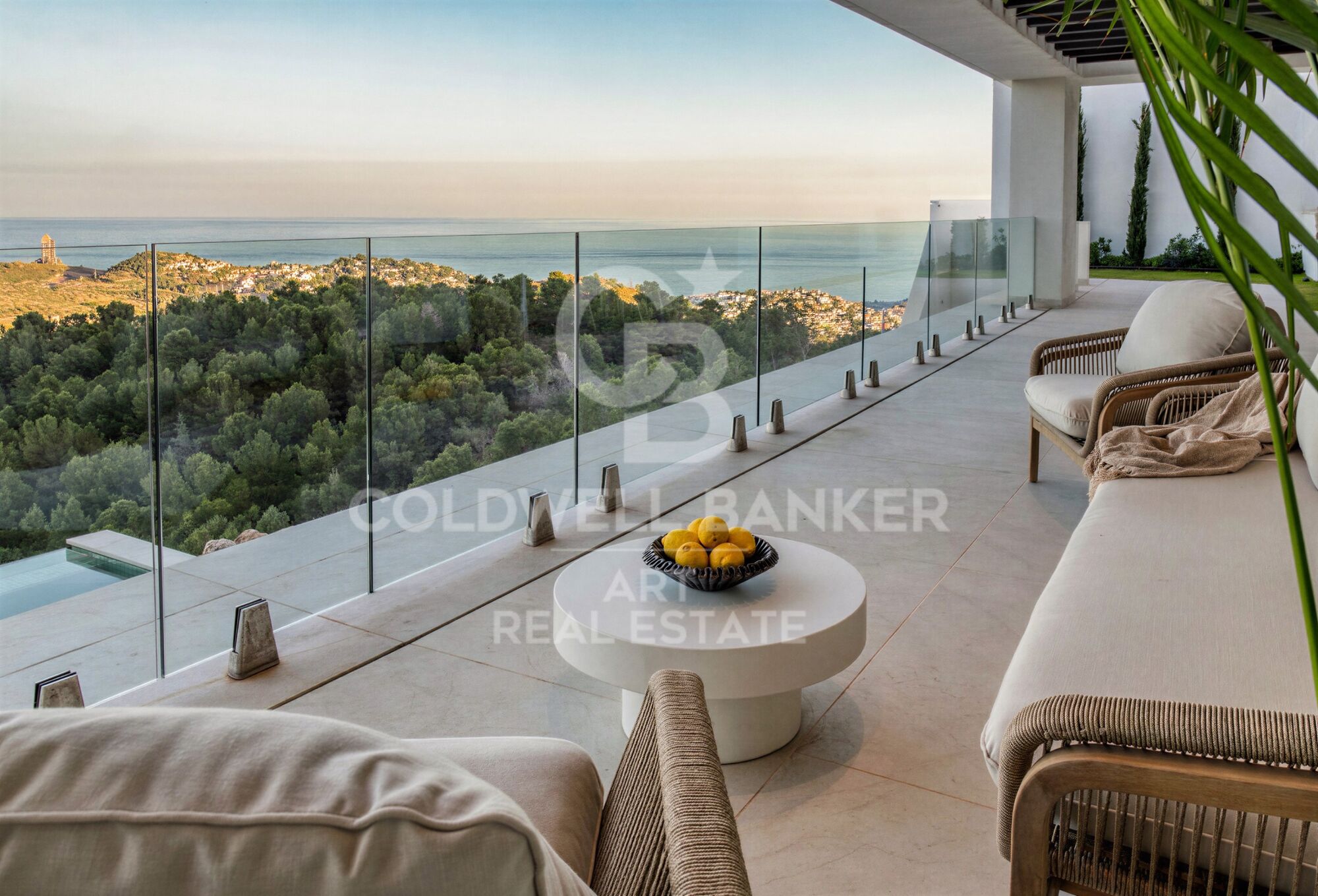 Preciosas villas modernas ubicadas en Pinares de San Antón- Málaga