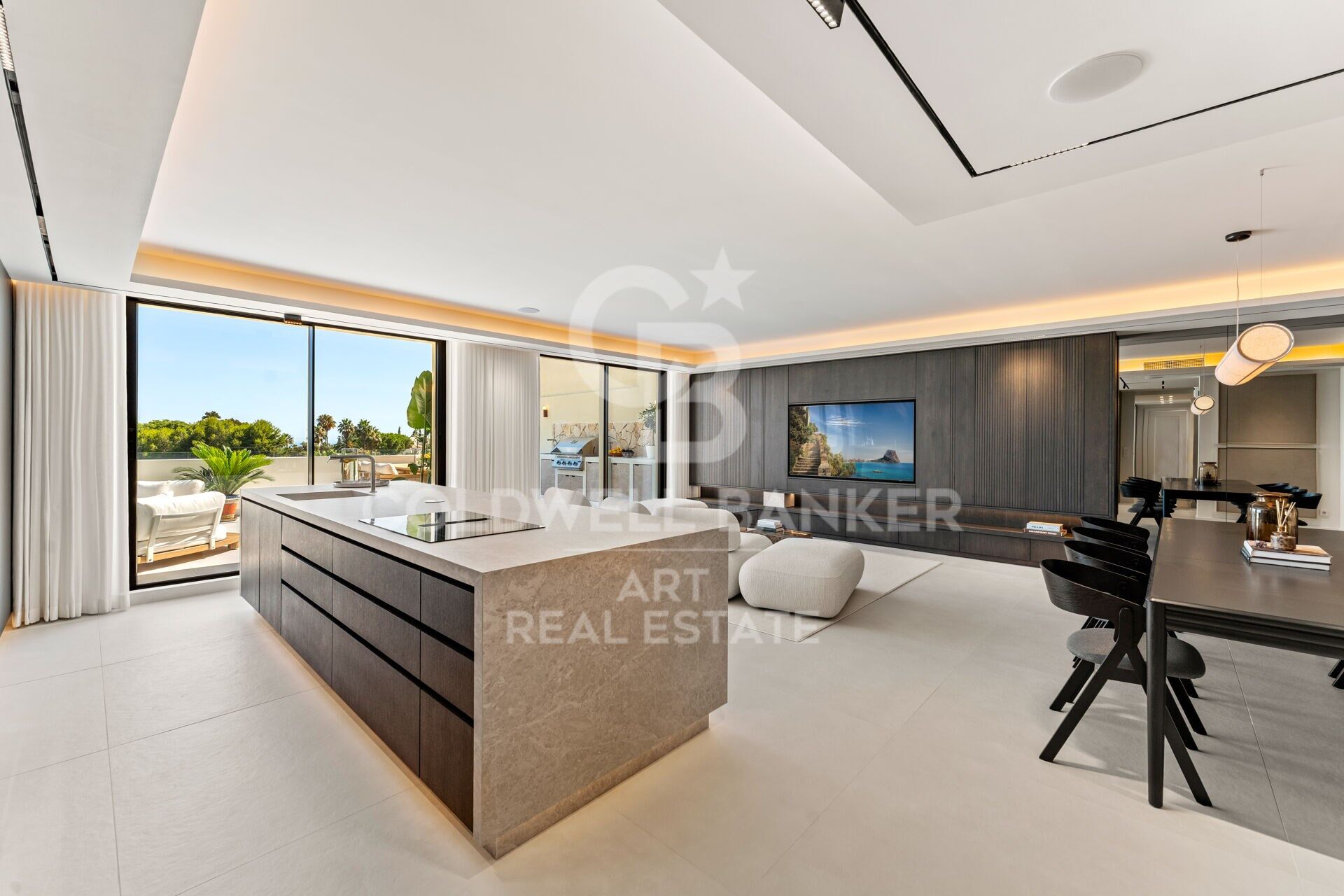 Spectaculaire penthouse entièrement rénové à Sierra Blanca- Marbella