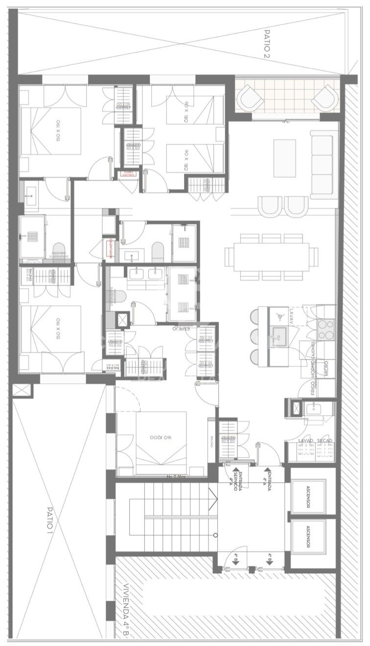 4-Zimmer-Wohnung in Chamberí