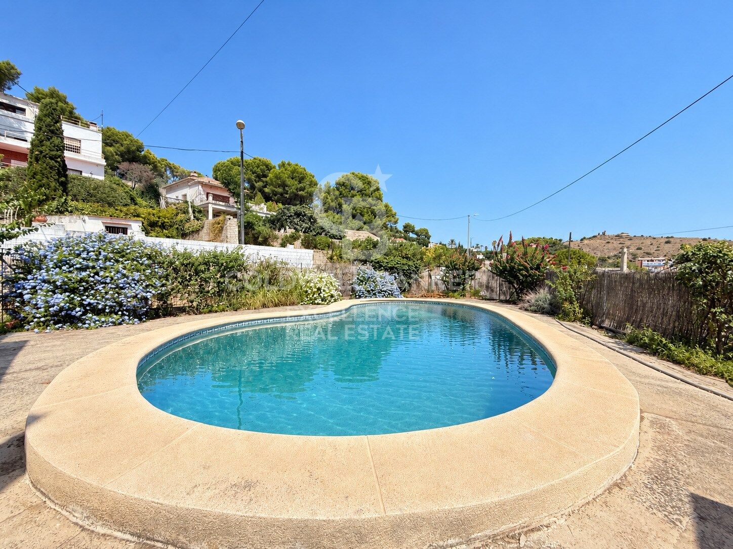 Freistehendes Villa mit Pool, Privatsphäre und freiem Blick in San Antonio, Oliva