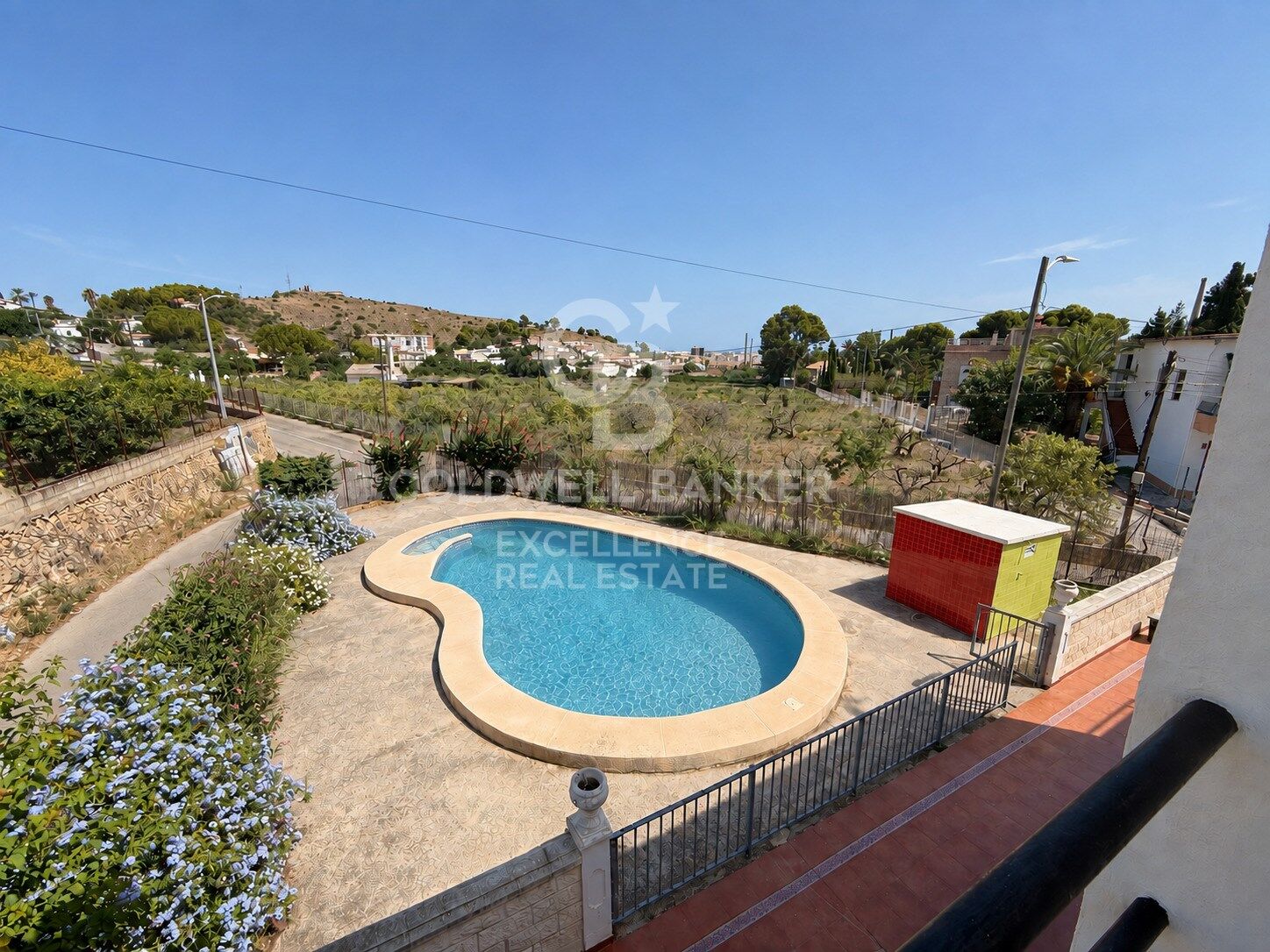 Freistehendes Villa mit Pool, Privatsphäre und freiem Blick in San Antonio, Oliva