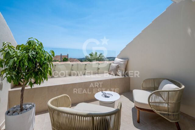 Penthouse Duplex à Aloha Hill Club, Nueva Andalucia, Marbella