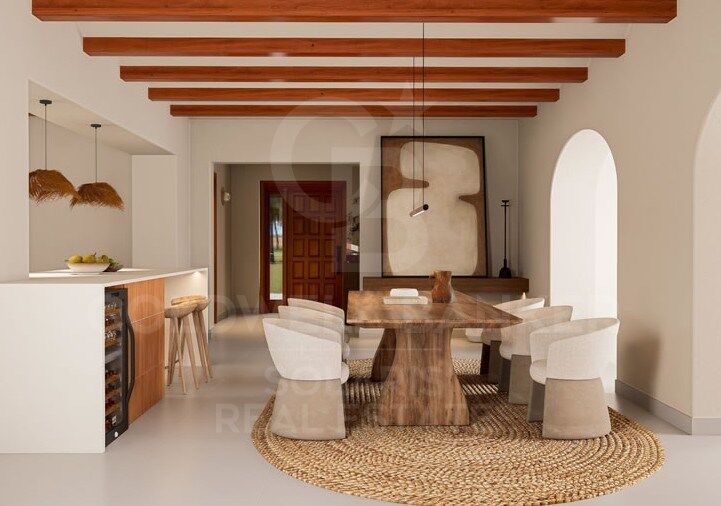 Magnifica Villa de estilo ibicenco con casa de invitados en La Lluca, Jávea