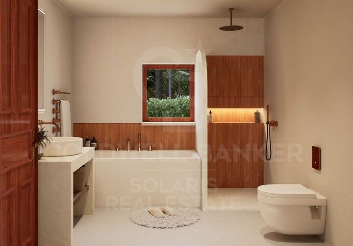 Magnifica Villa de estilo ibicenco con casa de invitados en La Lluca, Jávea