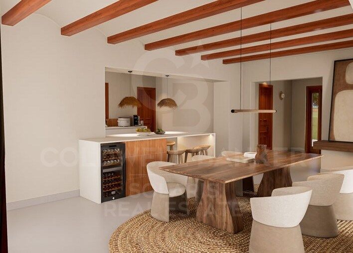 Magnifica Villa de estilo ibicenco con casa de invitados en La Lluca, Jávea