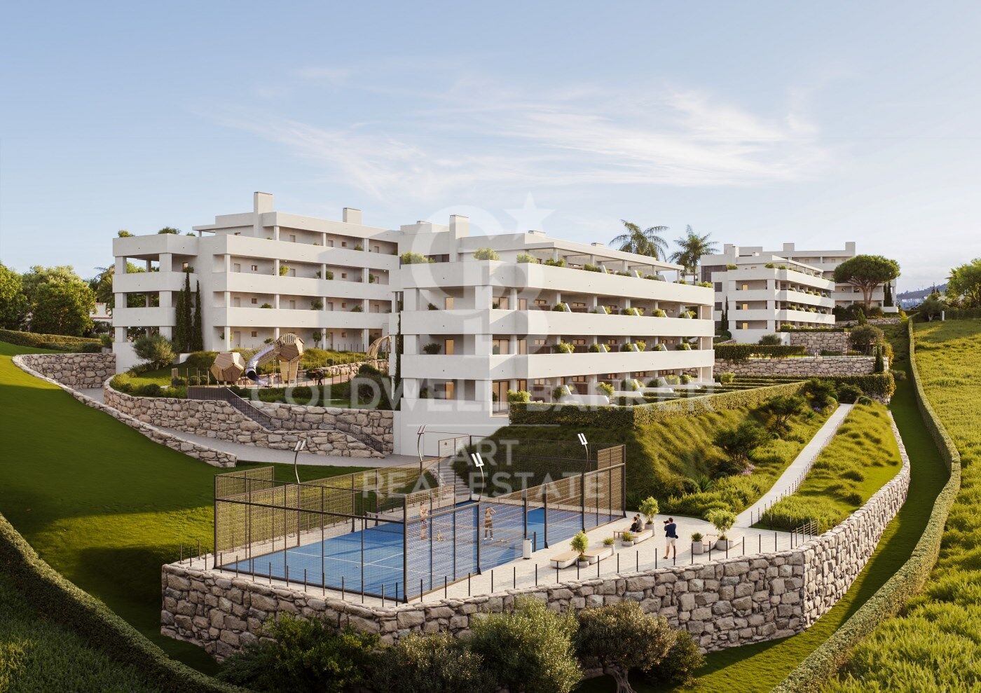 Exclusivo complejo residencial cerrado en Manilva