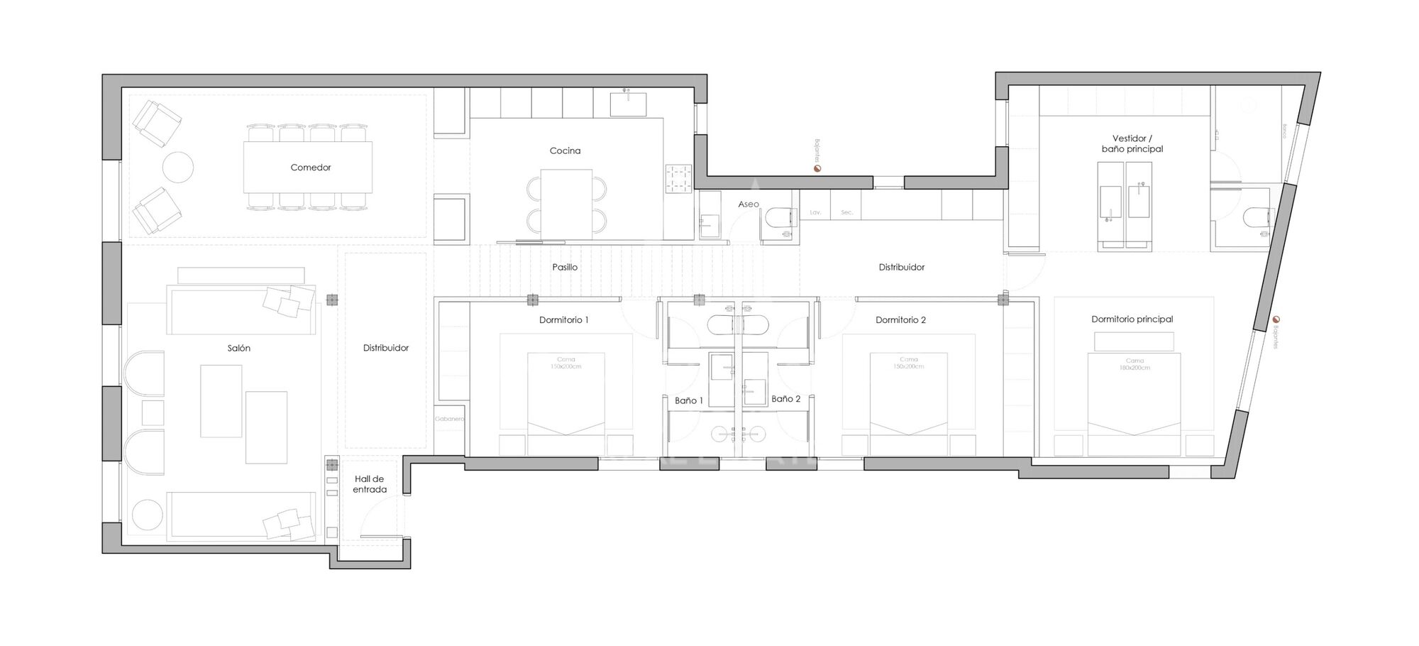 Wohnung wird in Almagro renoviert