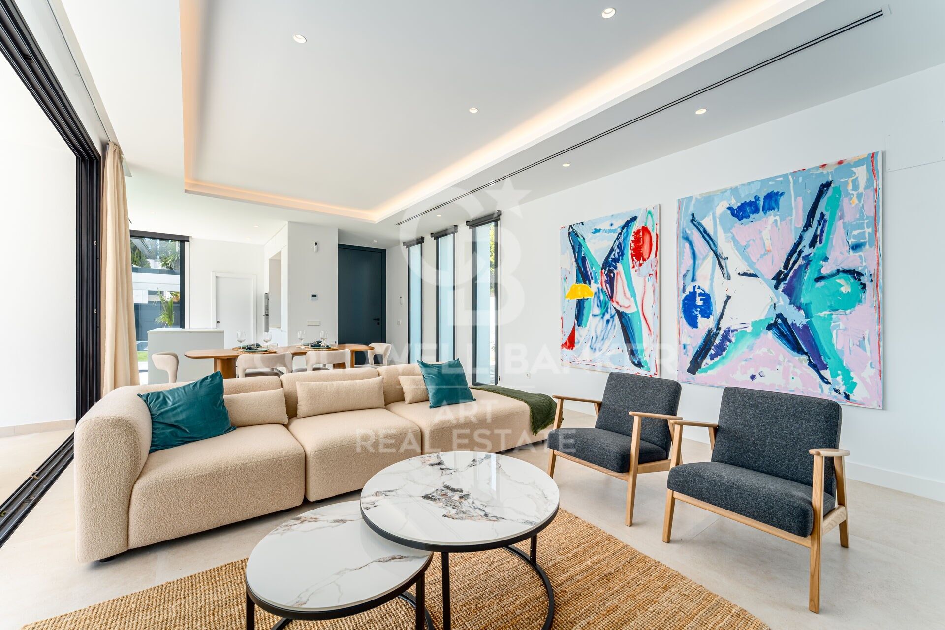 Moderne Villa mit Solarium in Estepona