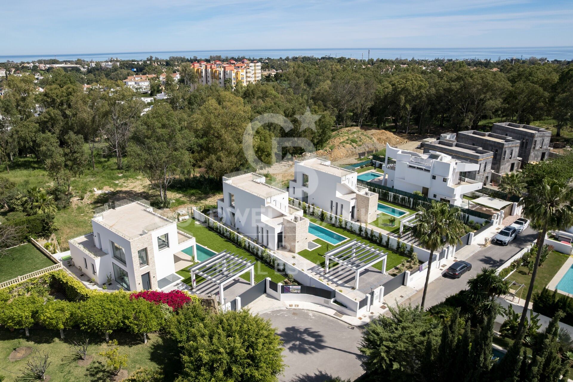Moderne Villa mit Solarium in Estepona
