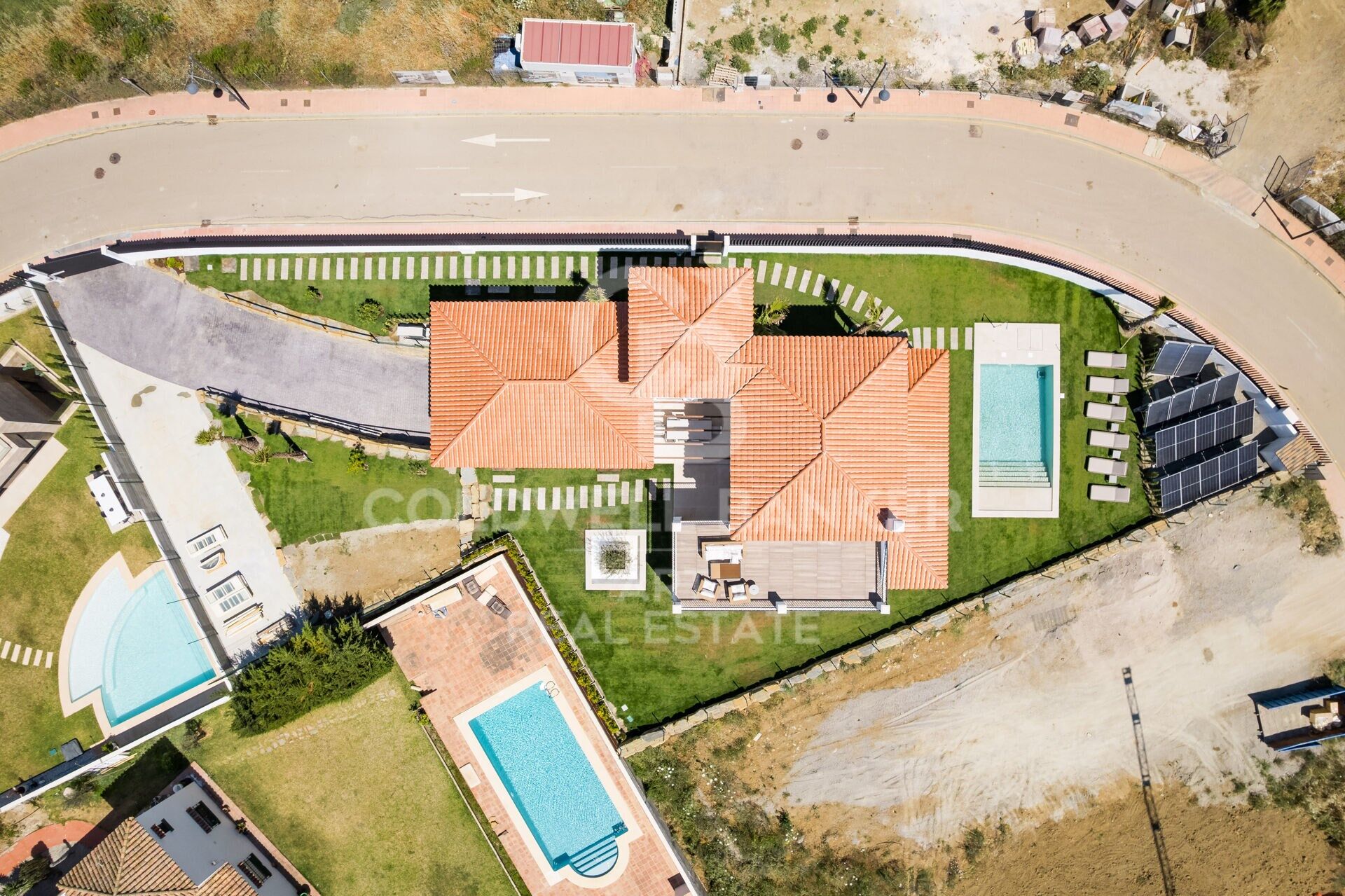 Villa design moderne avec vue sur la mer à Valle Romano - Estepona