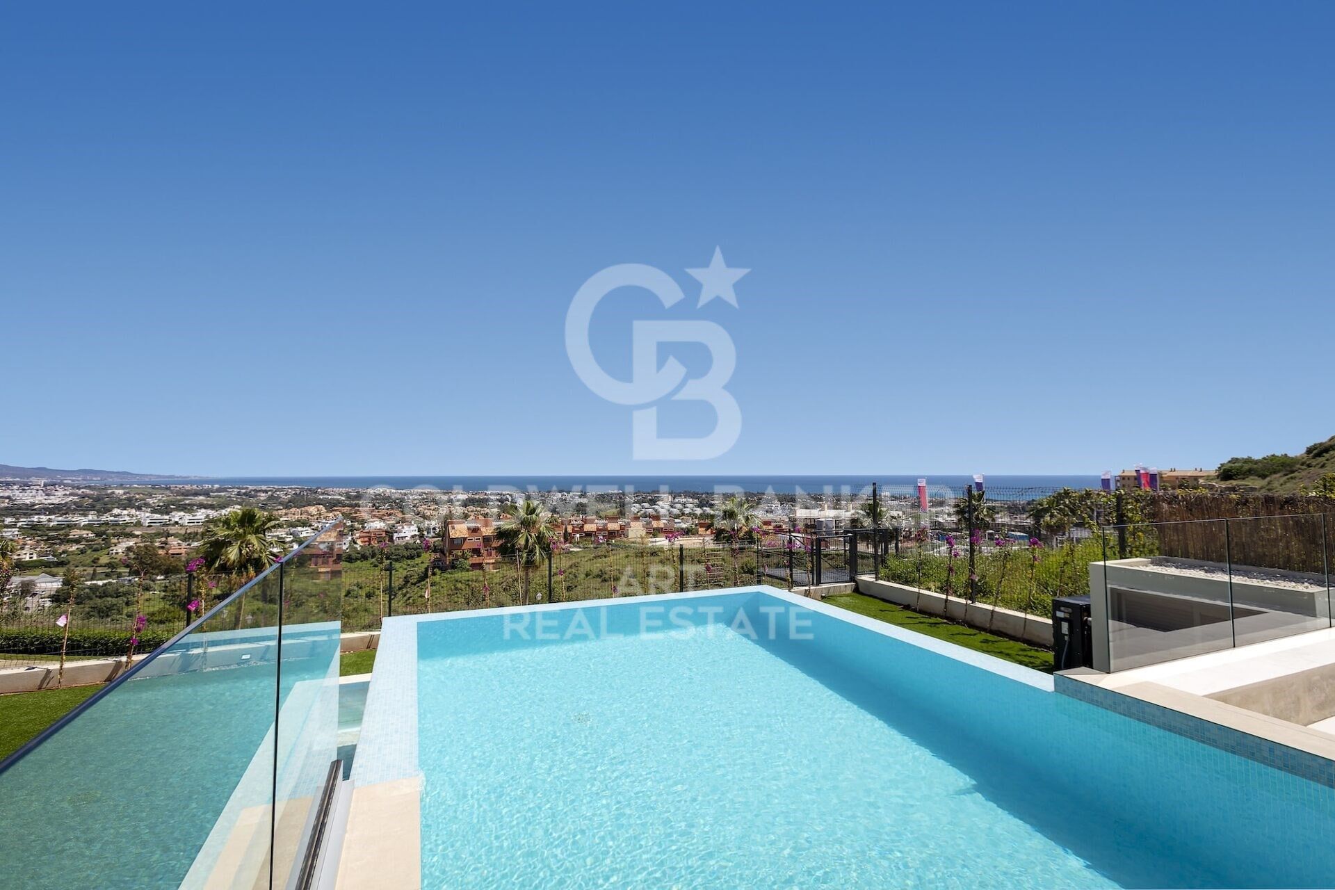 Moderne Luxusvilla mit Meerblick in Benahavís