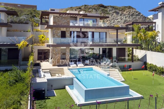 Villa de luxe moderne avec vue sur la mer à Benahavís