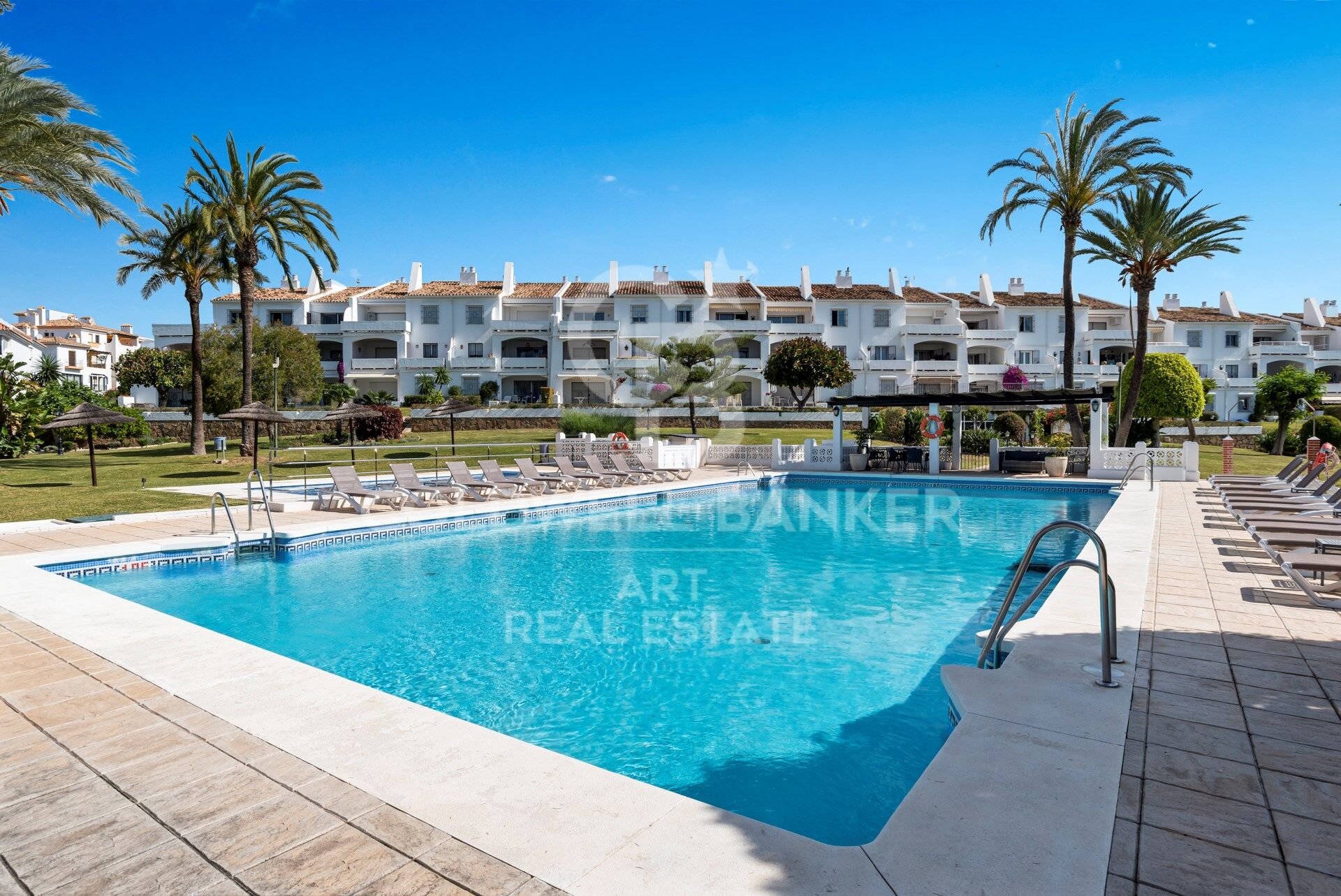 Elegante Wohnung im Erdgeschoss in Nueva Andalucía