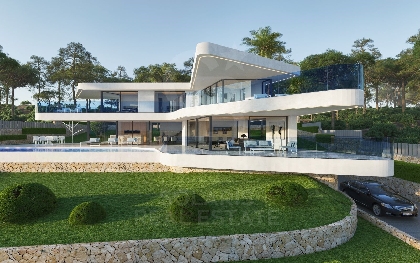 Villa de luxe sur mesure avec vue panoramique sur la mer et le Montgó