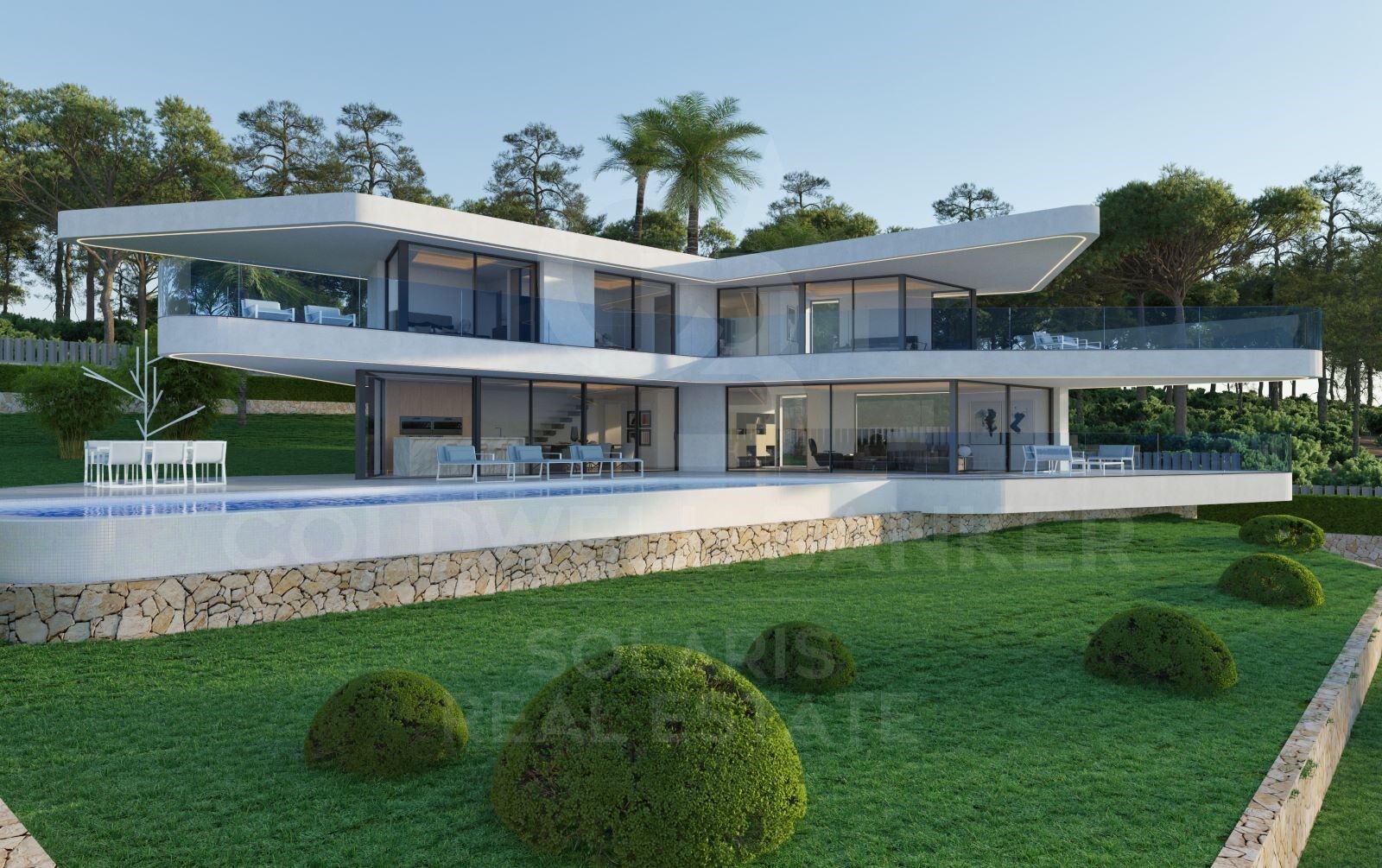Villa de luxe sur mesure avec vue panoramique sur la mer et le Montgó
