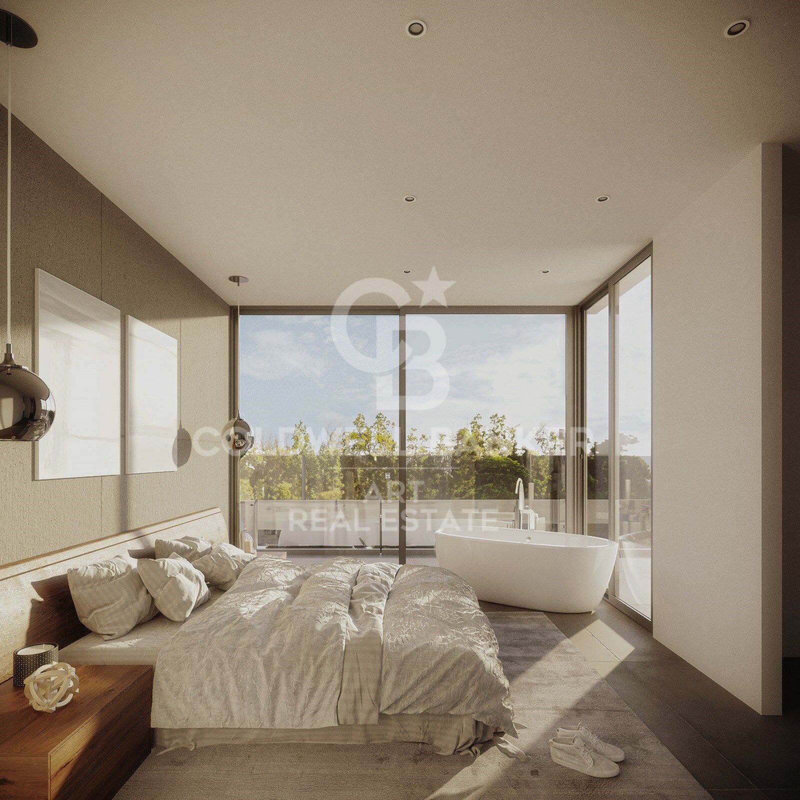 Zeitgenössische Villa in Buenas Noches, Estepona