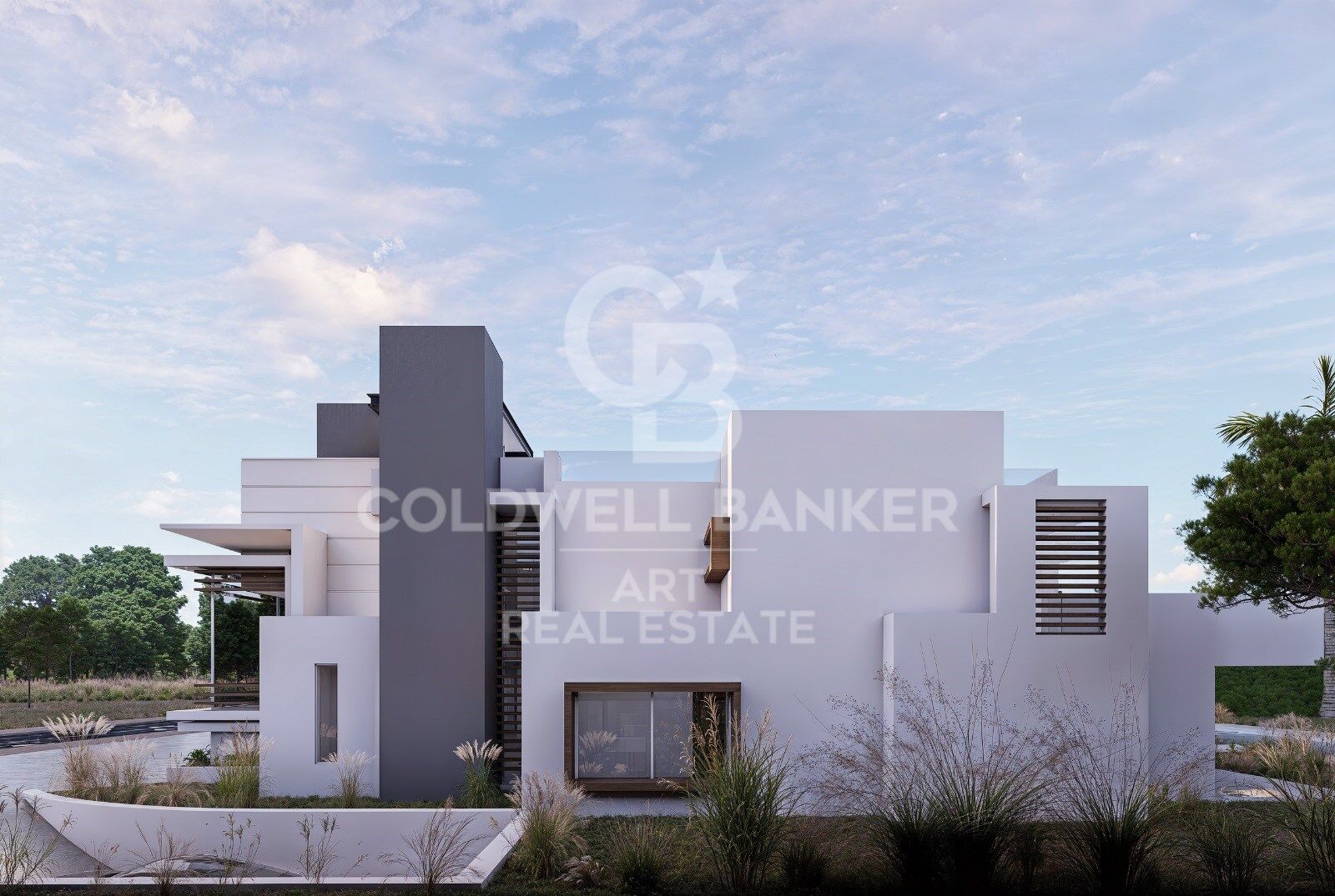 Villa de lujo en construcción en Guadalmina Baja