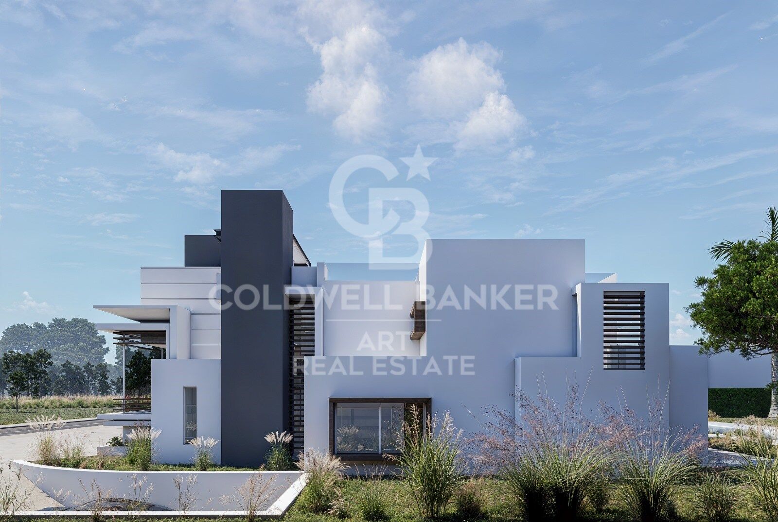 Villa de lujo en construcción en Guadalmina Baja