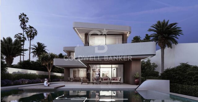 Elegancia moderna con vistas panorámicas - Villa de lujo sobre Marbella