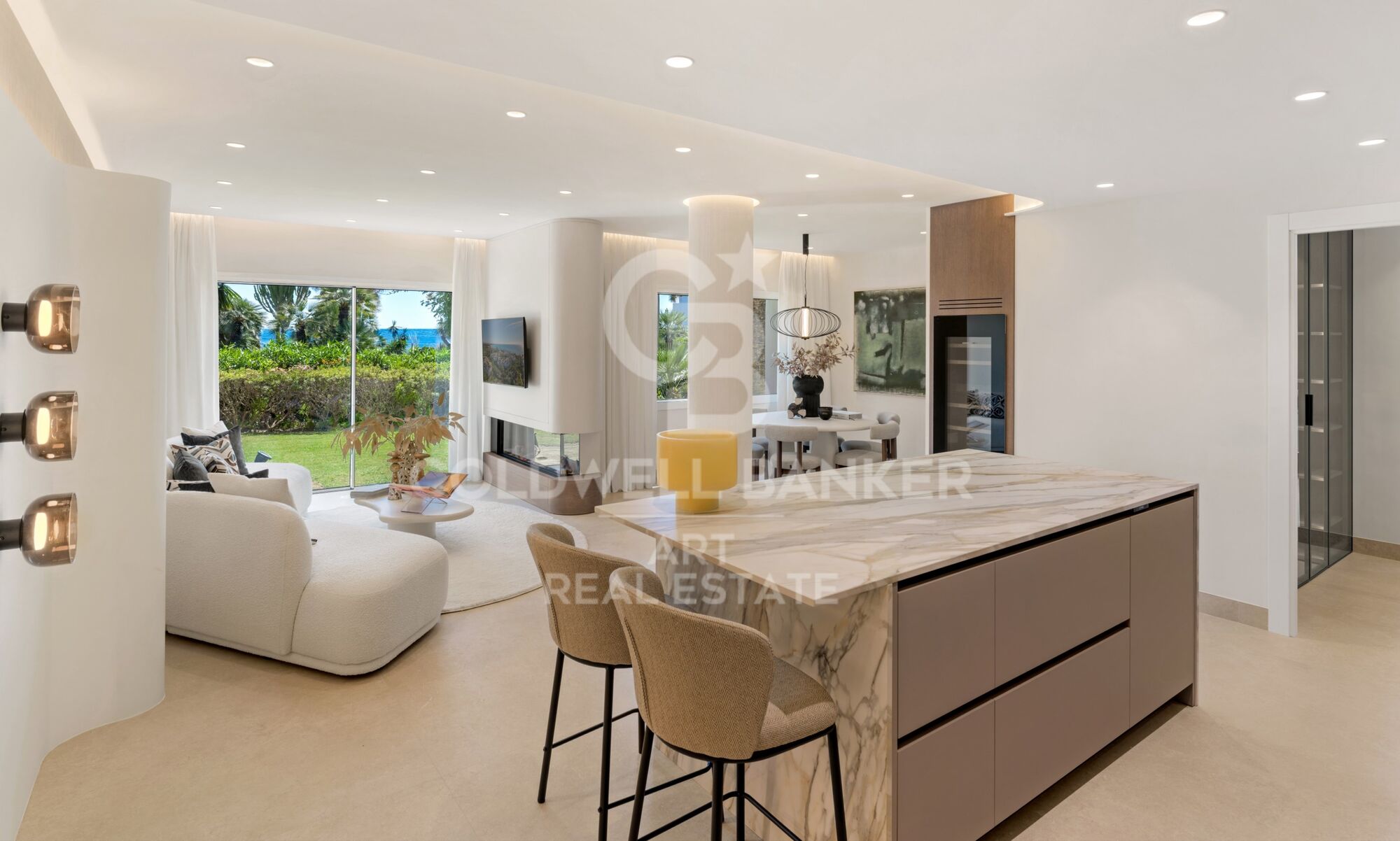 Appartement neuf exclusif en première ligne de plage à Costalita