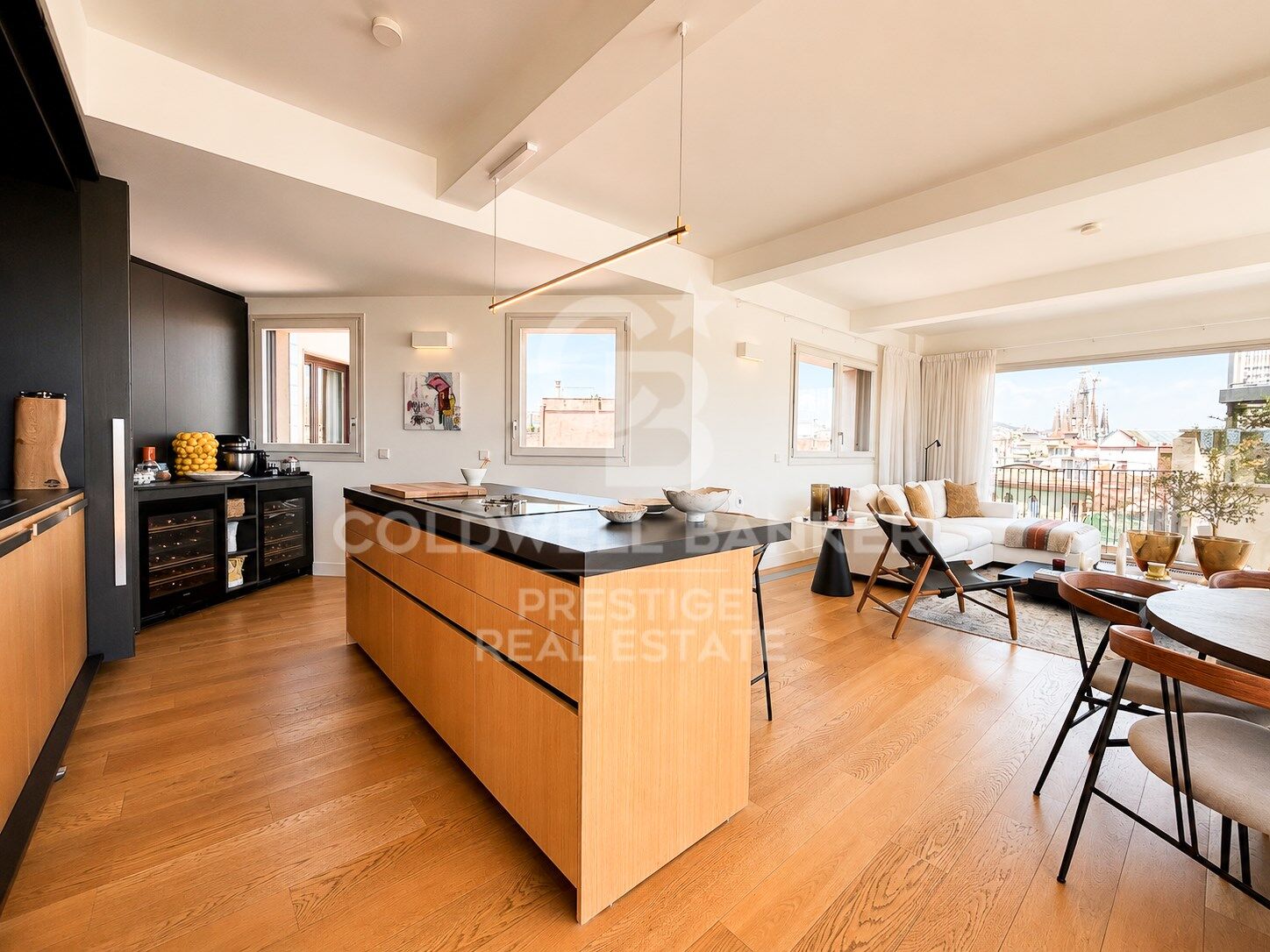 Ático de lujo en venta en el Eixample con amplias terrazas