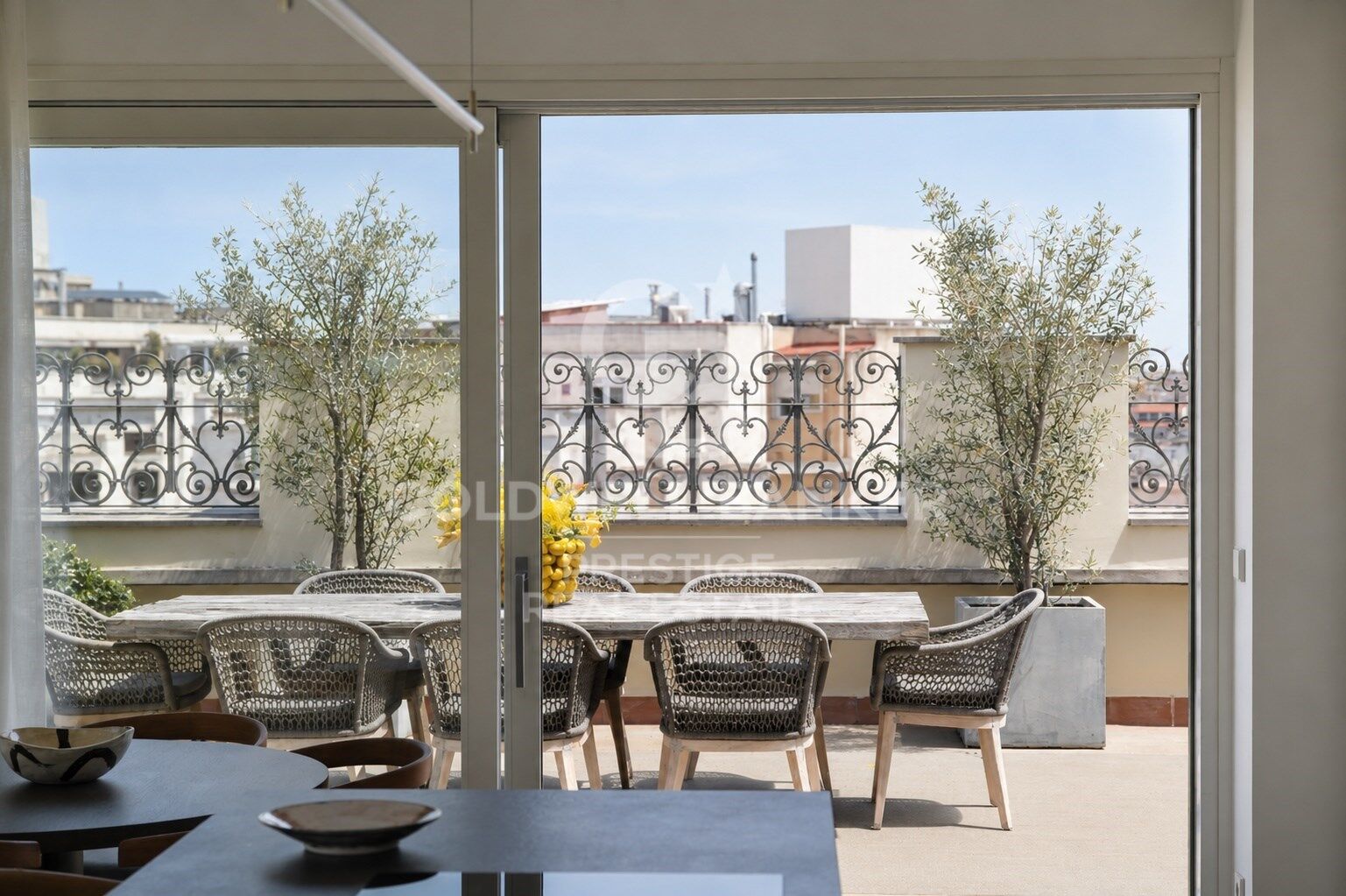 Ático de lujo en venta en el Eixample con amplias terrazas